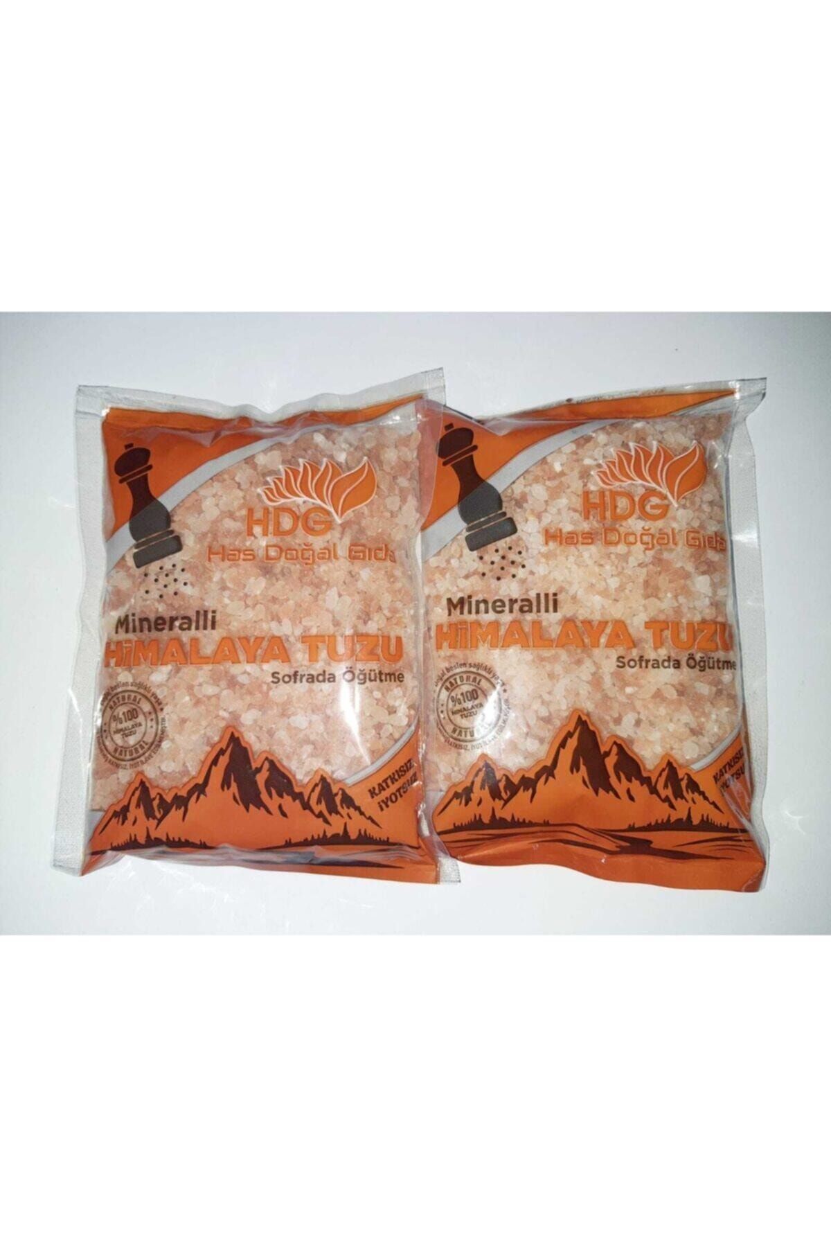 HAS DOĞAL GIDA Mineralli Himalaya Tuzu Kristal 500gr * 2 Adet