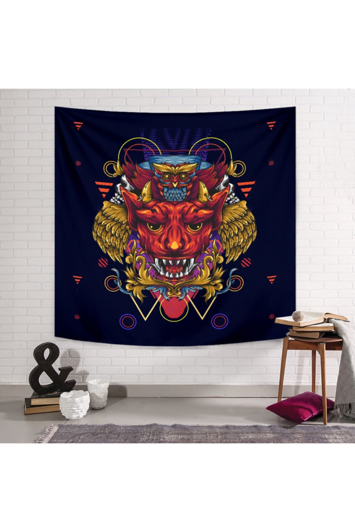 PASAJ HOME Demon Head Duvar Örtüsü