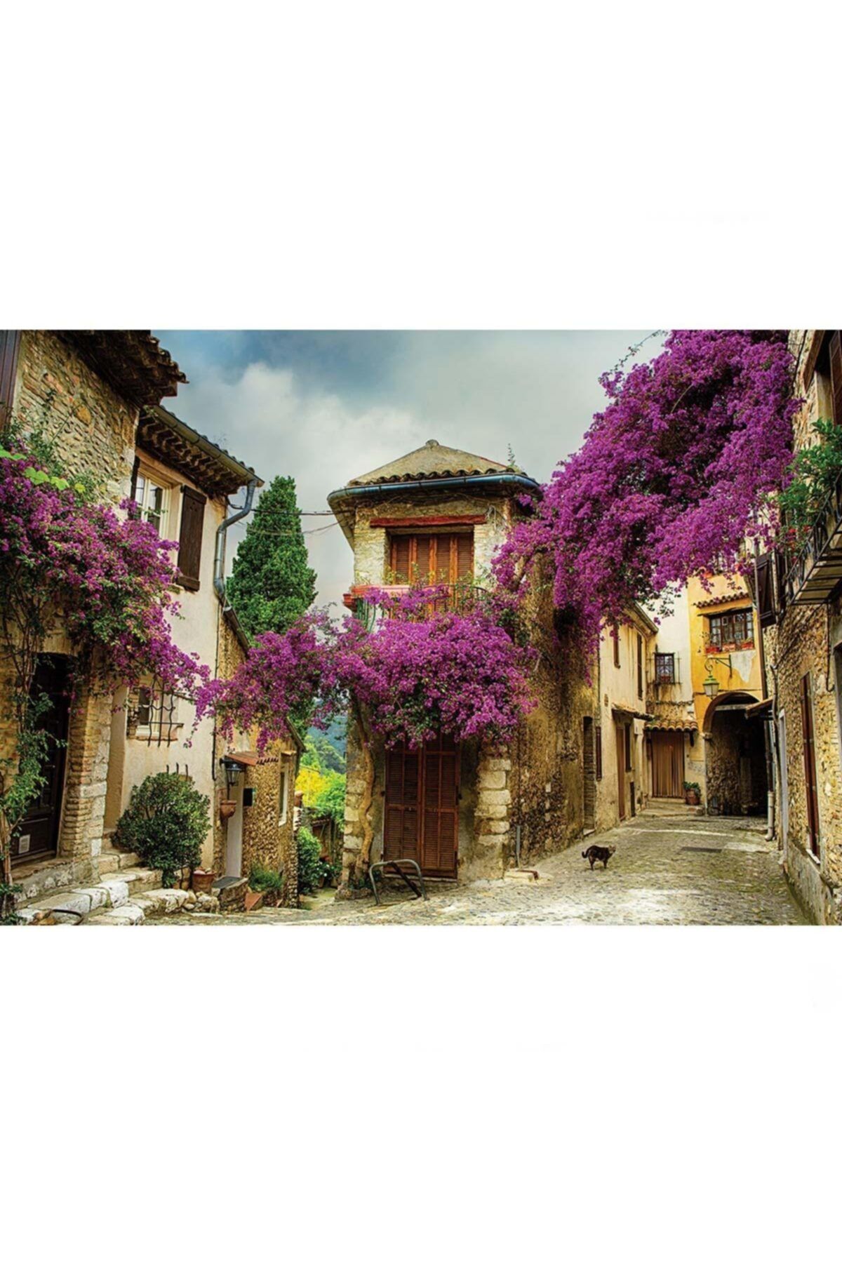 KS Oyuncak Ks Flowered Village House 500 Parça Puzzle