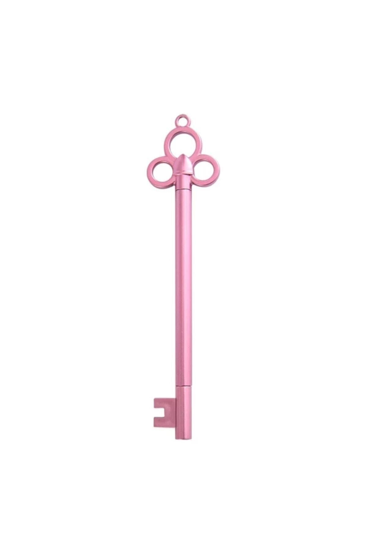Pembe Çarşı Pembe Anahtar Jel Kalem 1 Adet