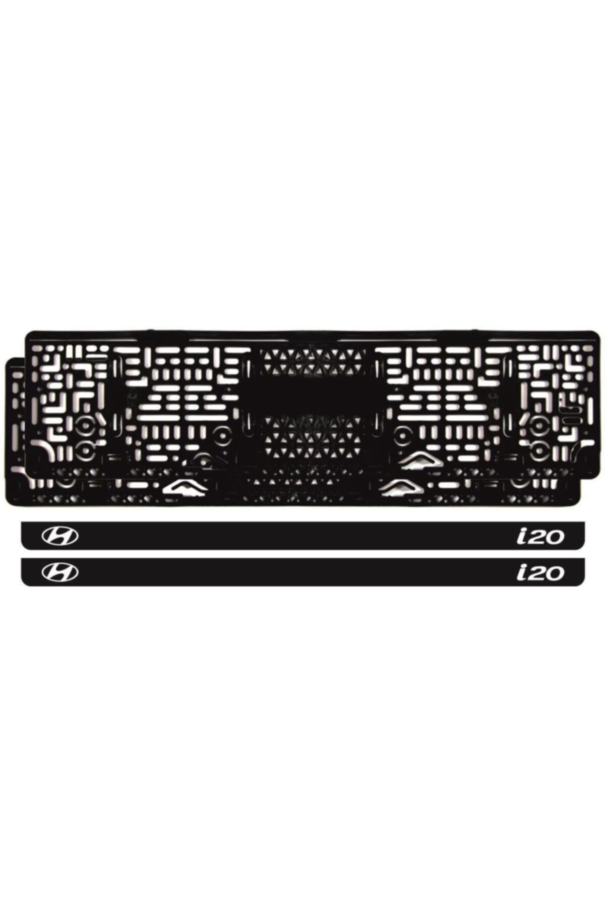 Ömr Dizayn Hediye I20 Logolu Uv Takmatik Plakalık Oto Aksesuar Tuning