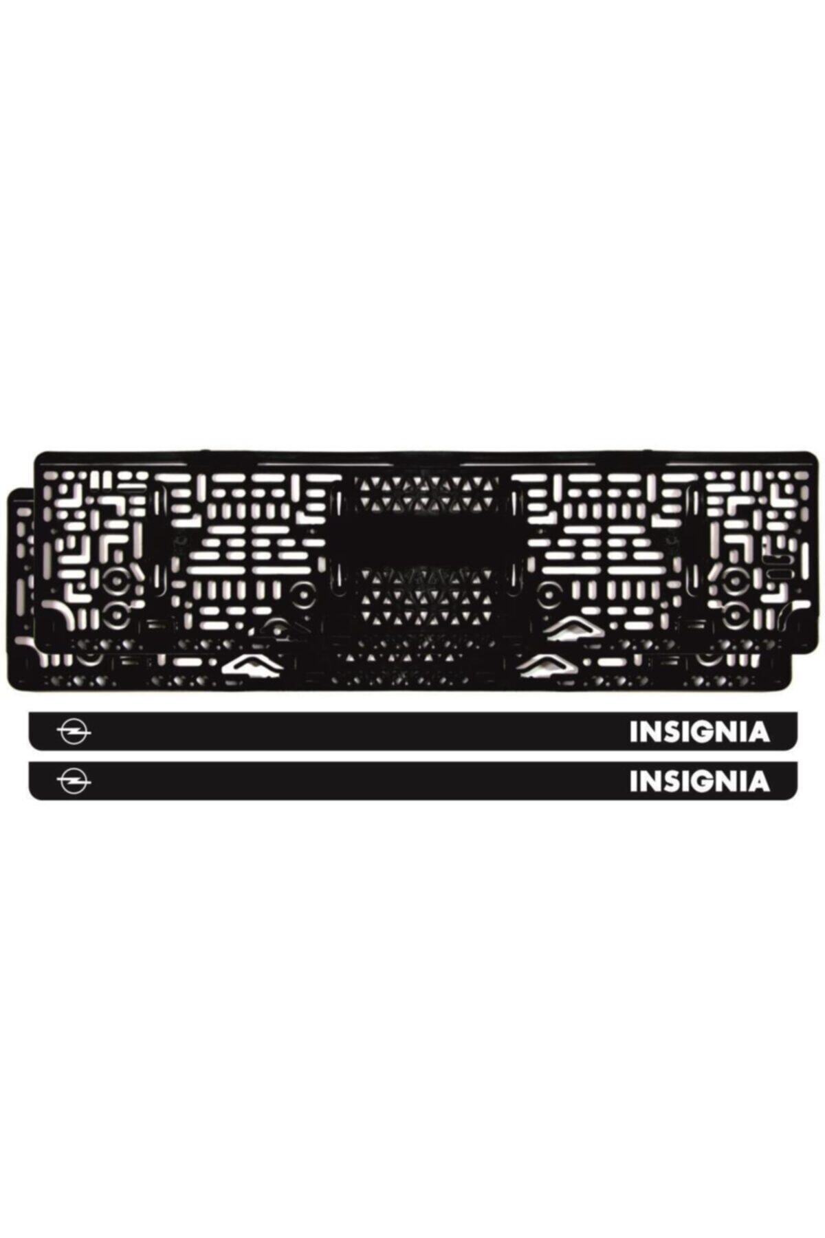 Ömr Dizayn Hediye Insignia Logolu Uv Takmatik Plakalık Oto Aksesuar Tuning