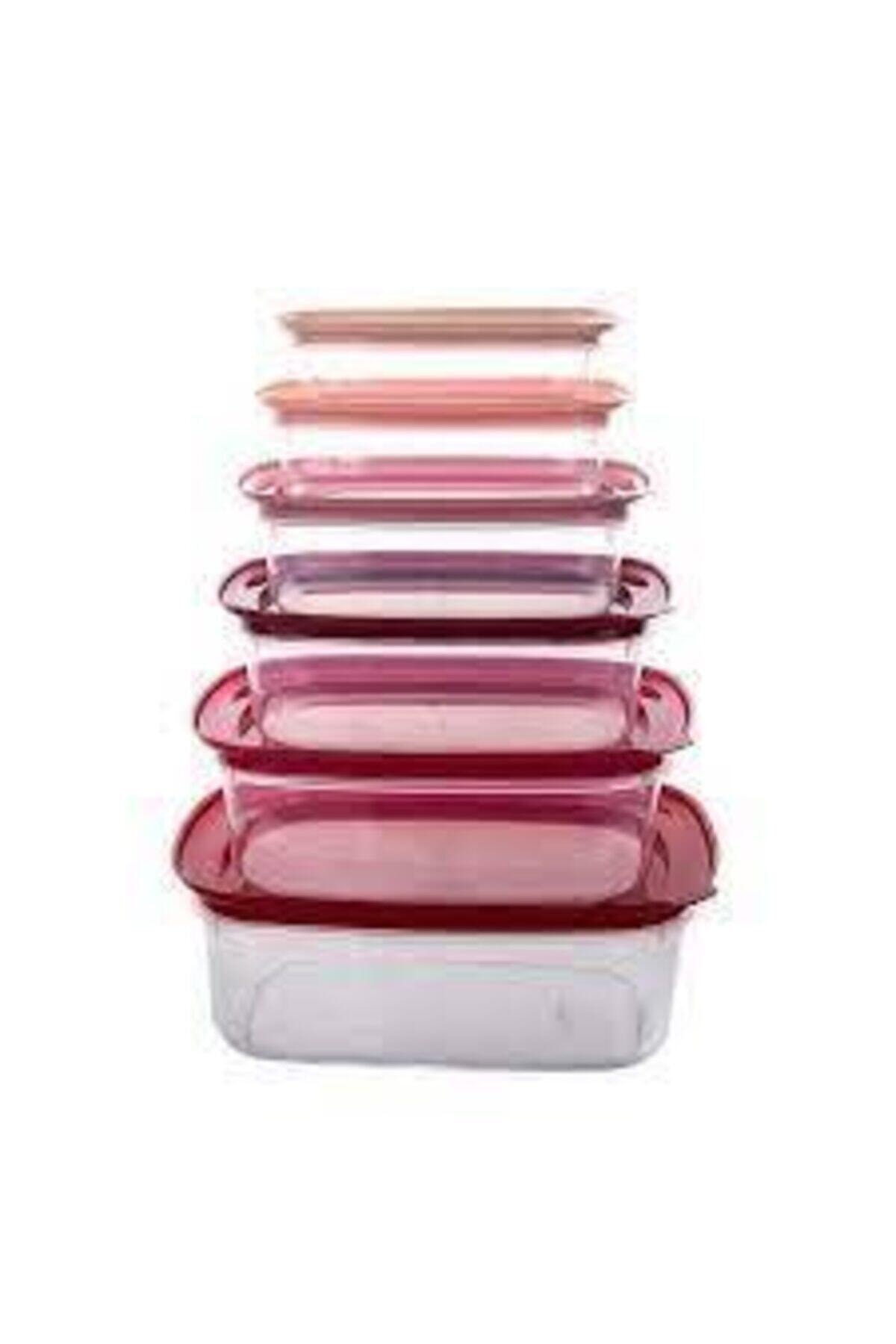 klt Nest 6 Lı Kapaklı Saklama Kabı