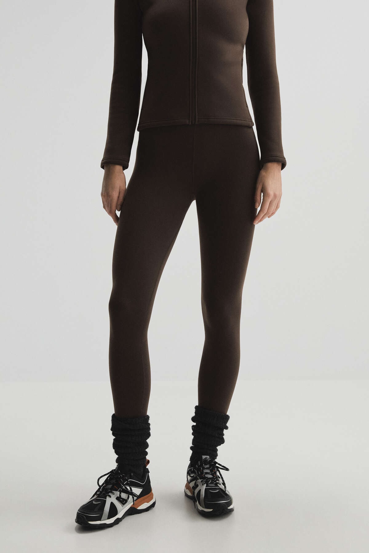 Oysho Extra Warm Seamless Compressive Bilekte Tayt