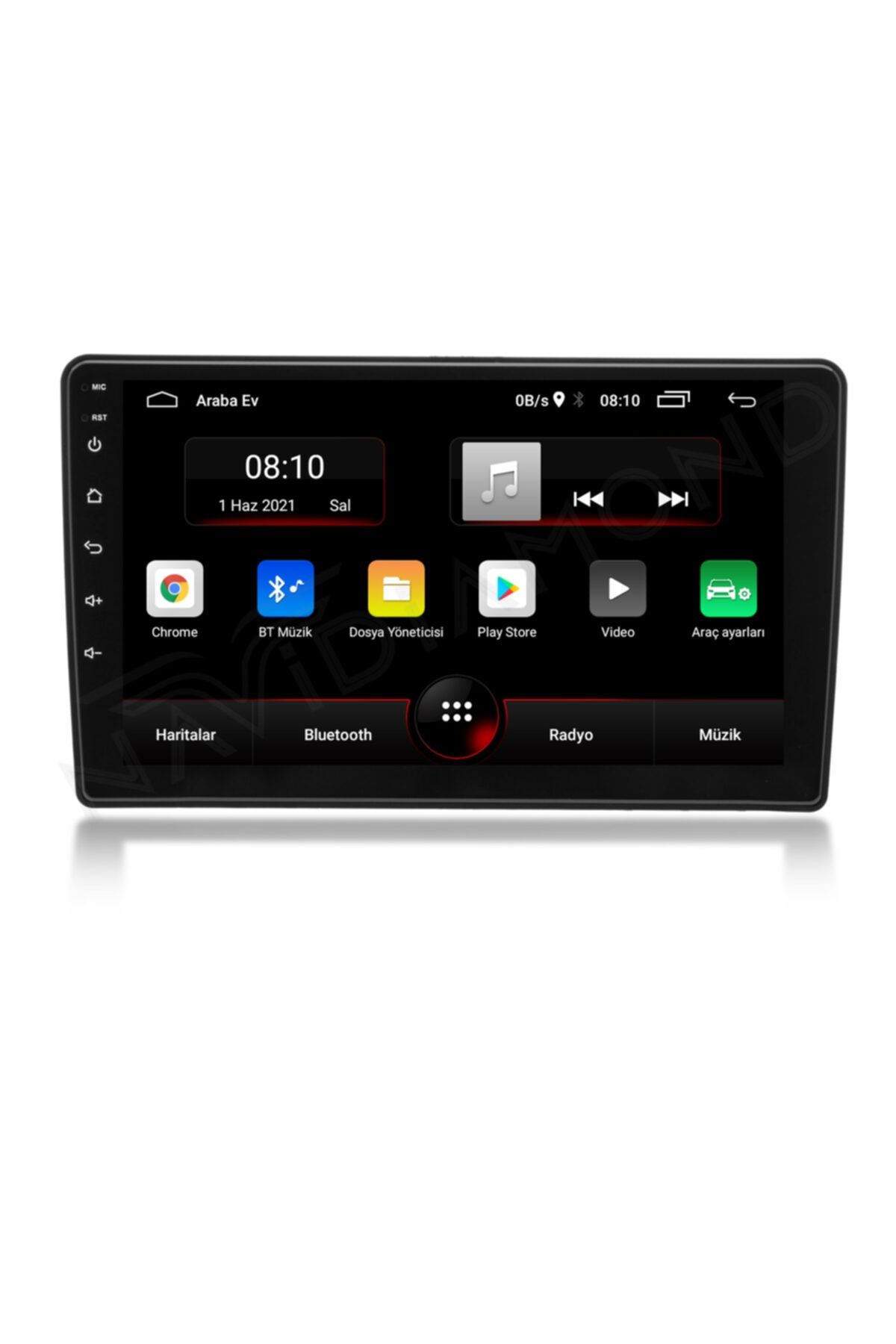 NAVİDİAMOND Ford Focus 2 Gb Ram 16 Gb Hafıza Android 9.1 Multımedia Navigasyon Teyp