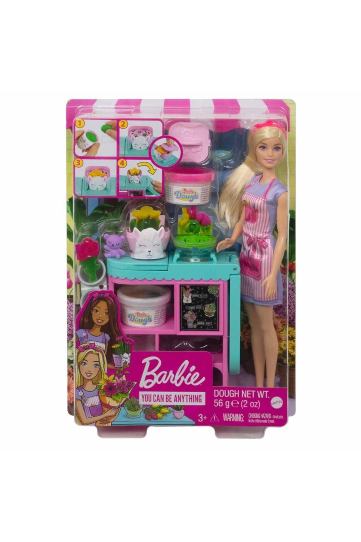 YM Toys Barbie Çiçekçi Bebek Oyun Seti