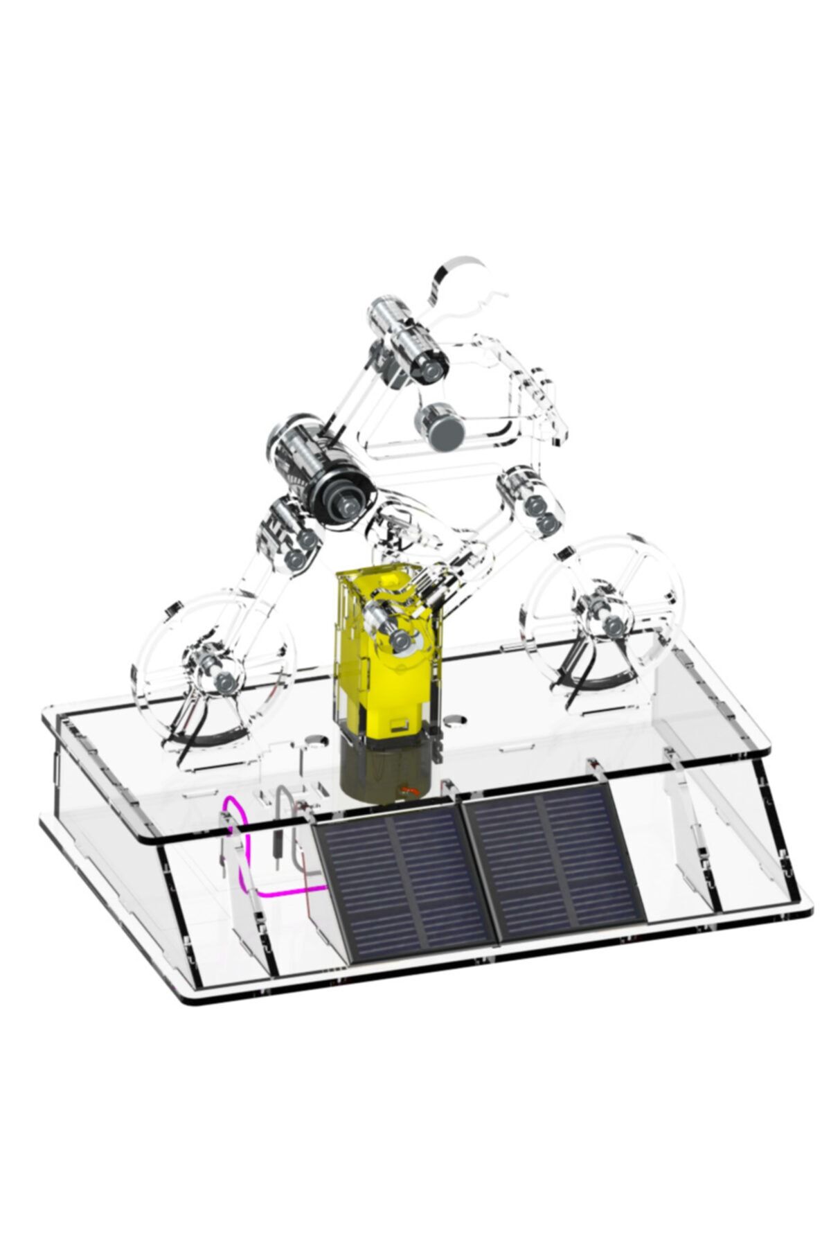 SİSOLA ENERGY Solar Enerjili Kendin Yap Maket - Solar Bisikletli / Solar Bıke Rıder