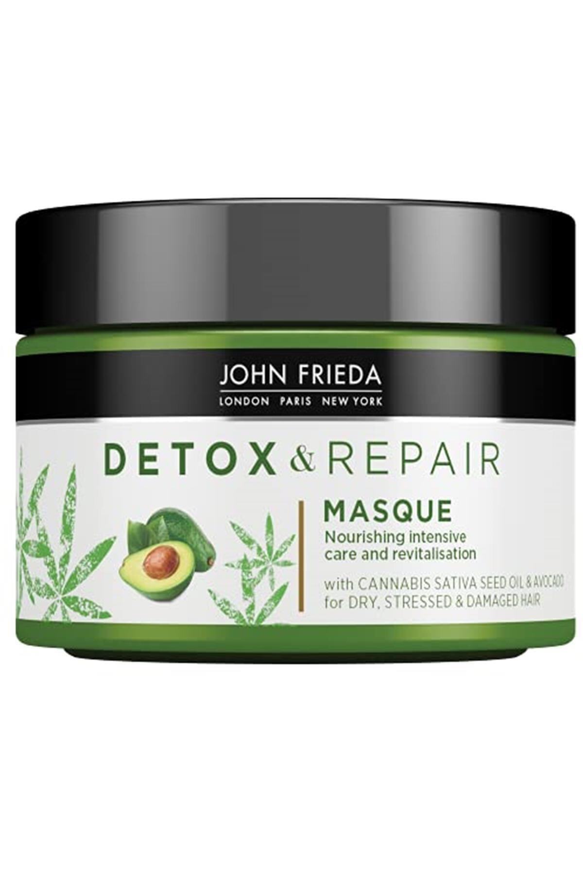 John Frieda Detoks Etkili Onarıcı Ve Besleyici Bakım Maskesi 1 Paket 1 X 250 ml