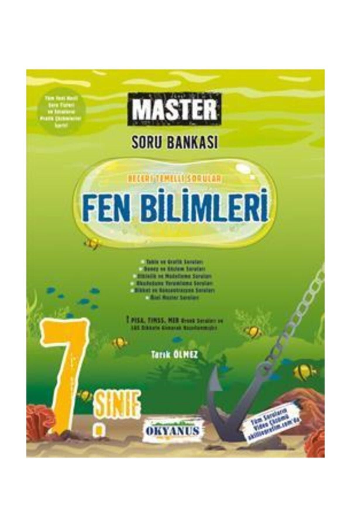 Okyanus Yayınları 7. Sınıf Master Fen Bilimleri Soru Bankası