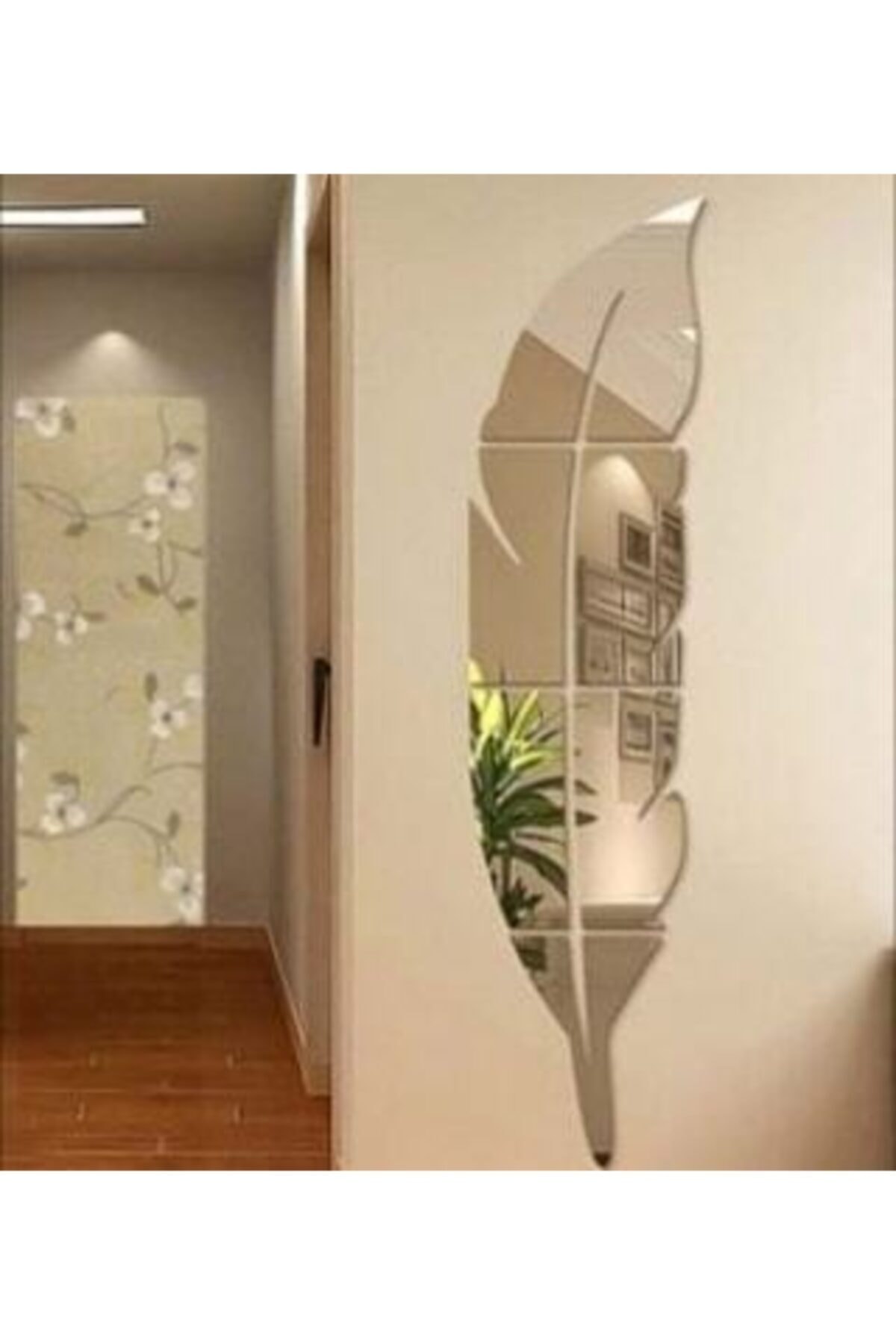 ALTUNTOP home Kuş Tüyü 6 Parça Dekoratif Pleksi Ayna