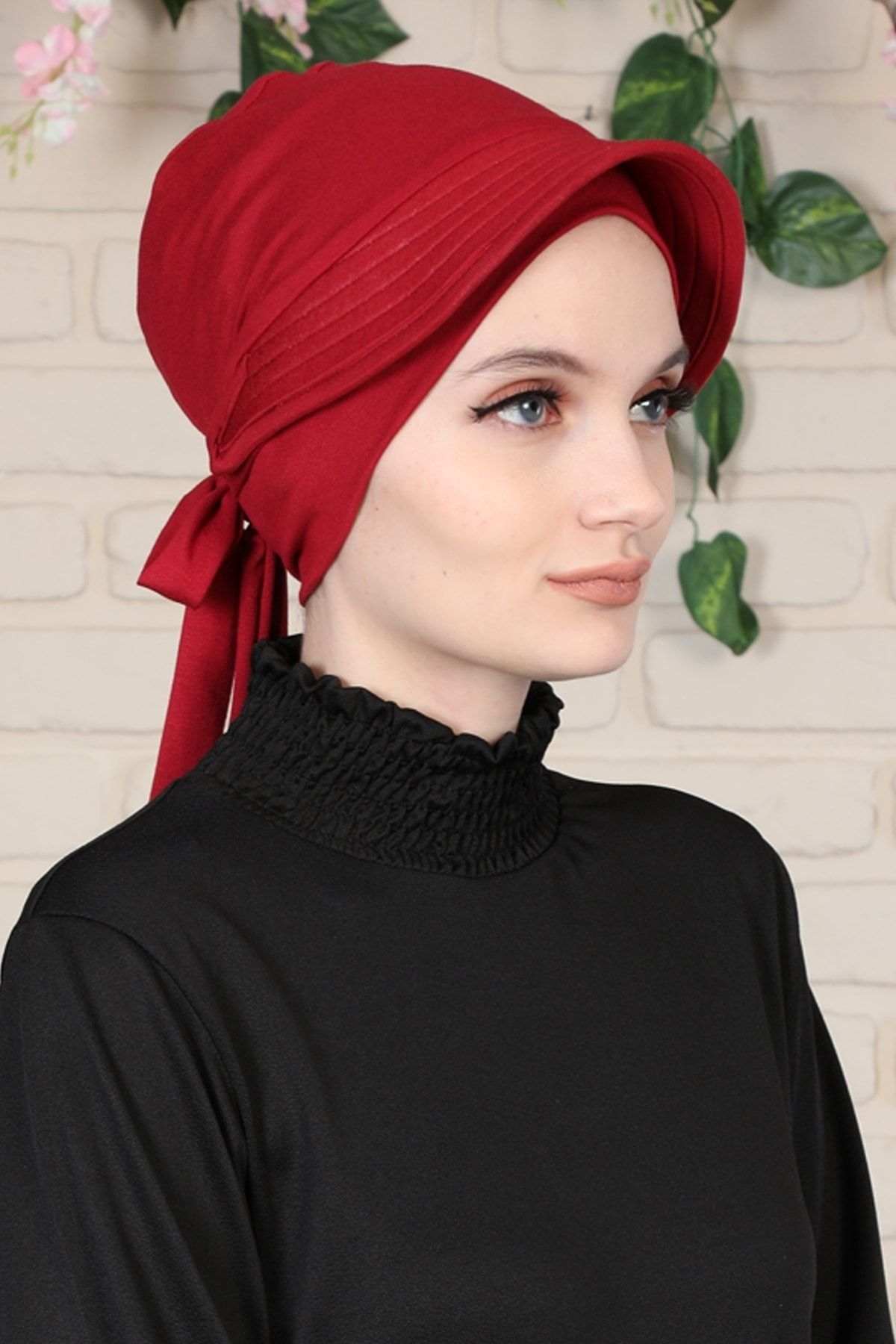 DREAM VEGA Siperlikli Penye Bone Bordo