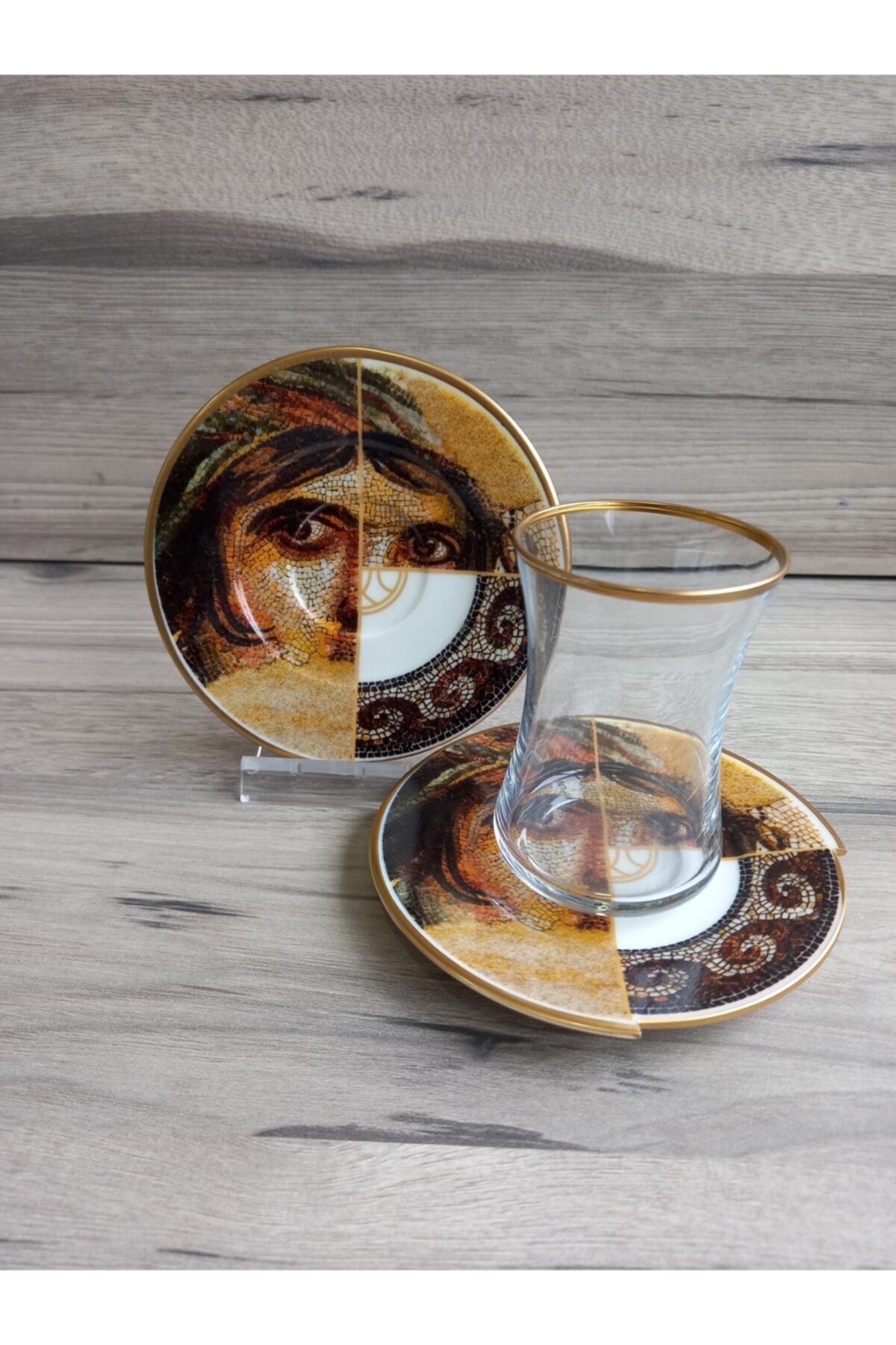 EMİRA HOME Zeugma-6 Kişilik Çay Seti