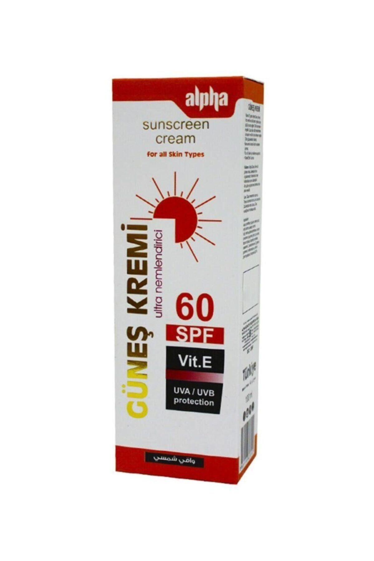 Alpha Siyah Nokta, Sivilce, Leke Oluşumunu Engelleyen Güneş Kremi 60 Spf Vit E 100ml
