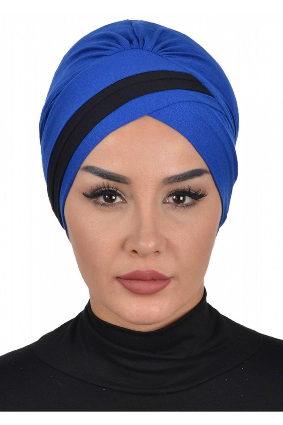 DREAM VEGA Çift Renkli Penye Bone Saks  Siyah