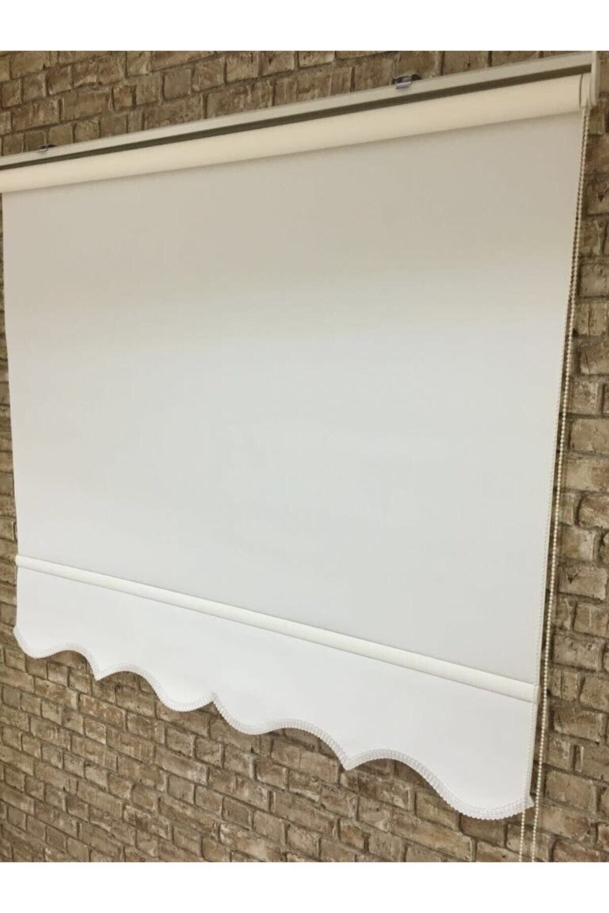 Perdeser Brillant Ithal Mat Kalın Stor Perde 260 X 260