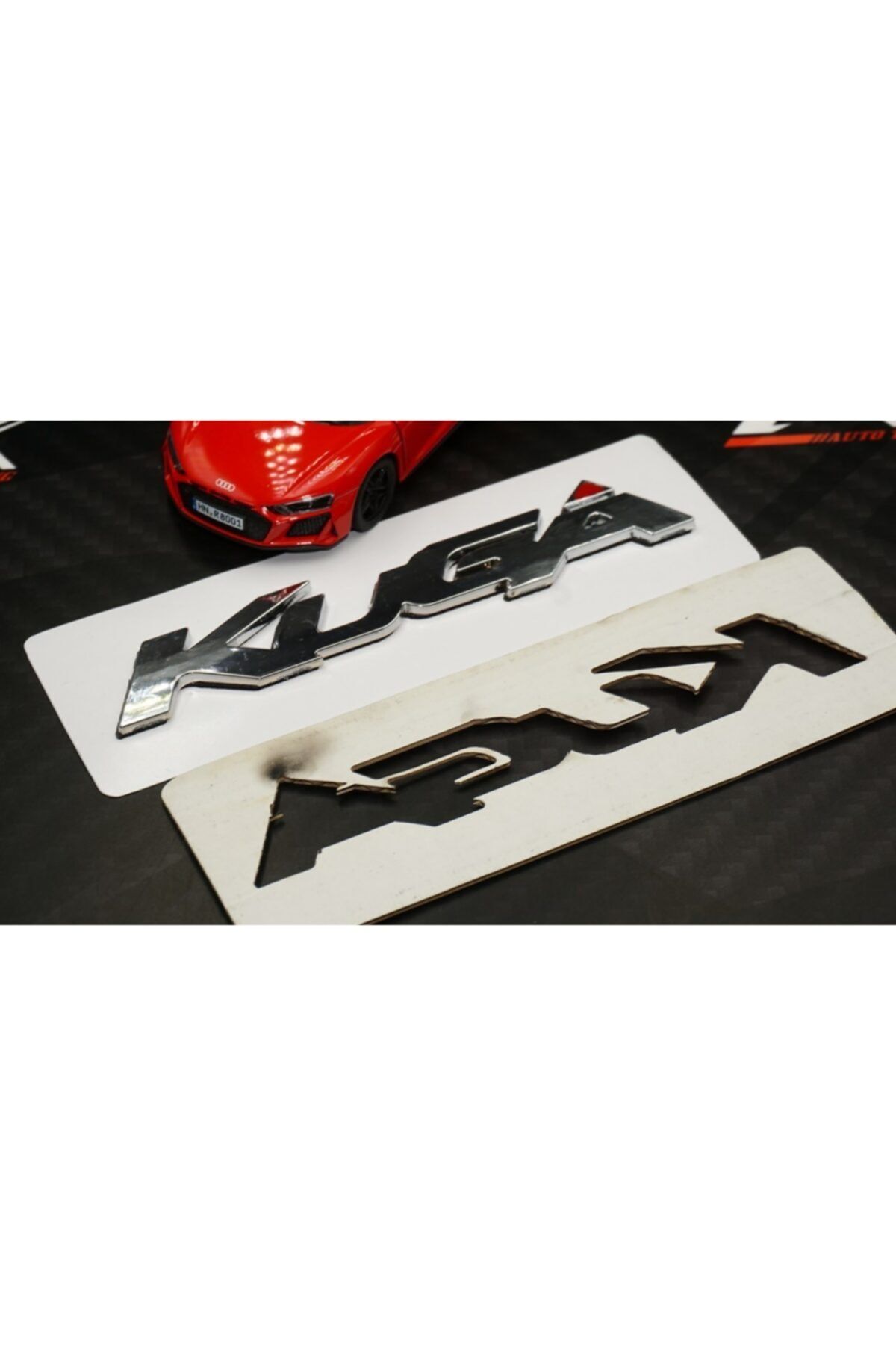 DK Tuning Kuga Uyumlu  Bagaj 3m 3d Krom Abs Yazı Logo Amblem
