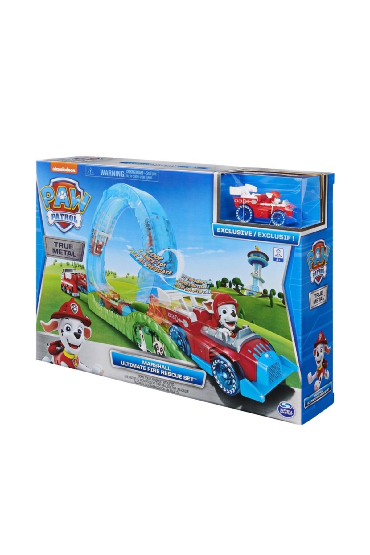 Spinmaster 6058363 Paw Patrol Ultimate Itfaiye Seti