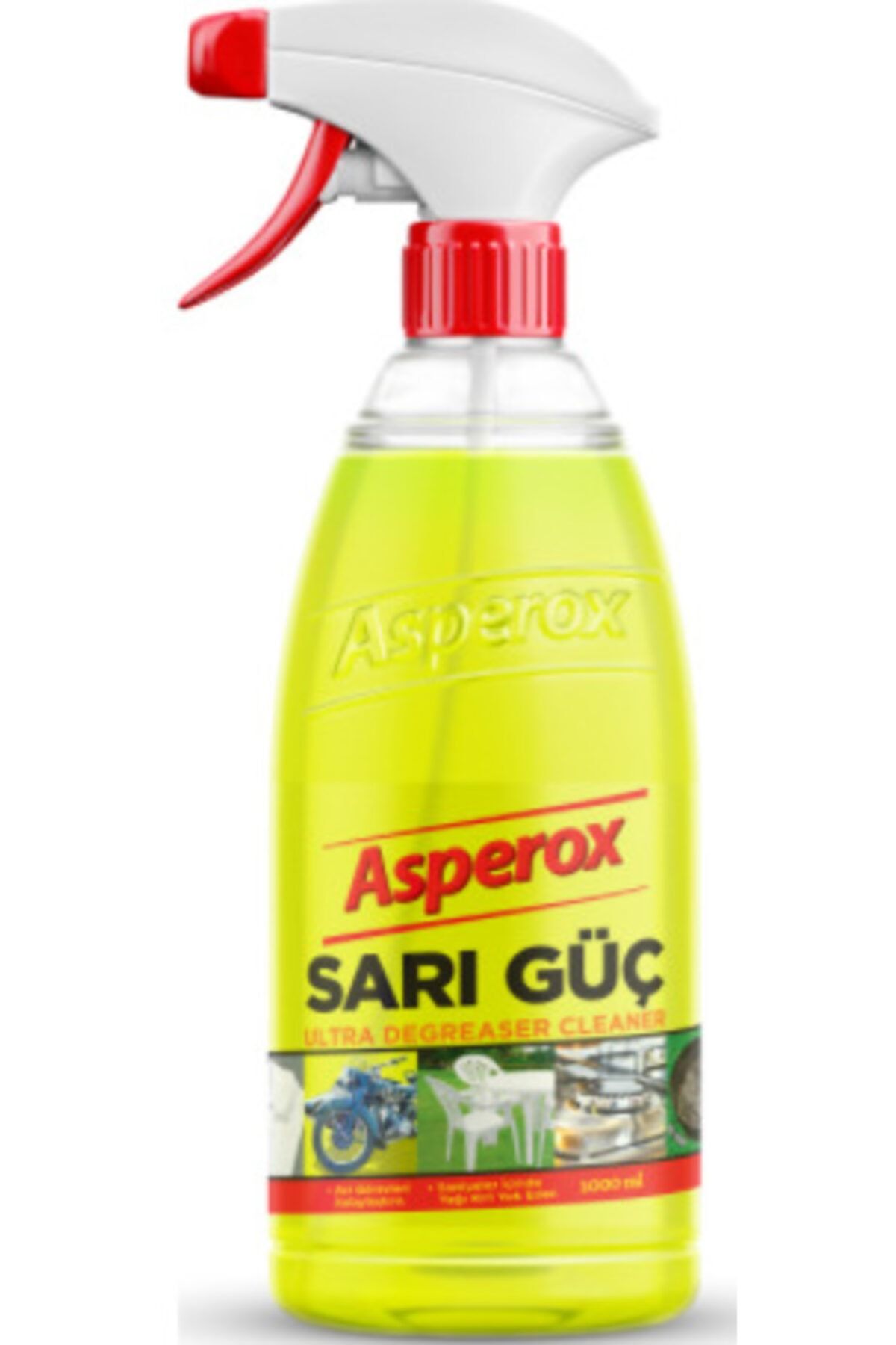ASPEROX Sarı Güç Leke Temizleyici 1000 ml