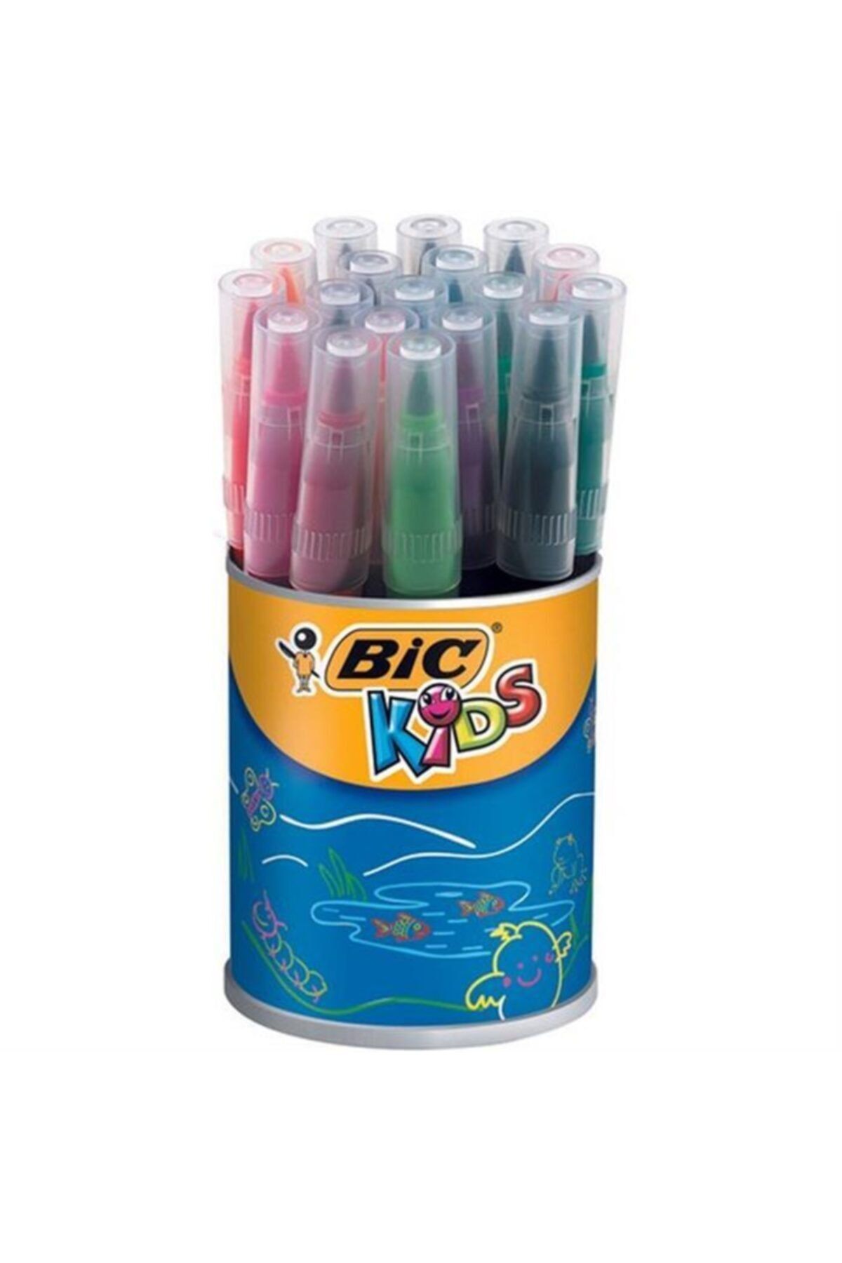 Bic Kids Visa Fırça Uçlu Kalem Seti 18 Renk