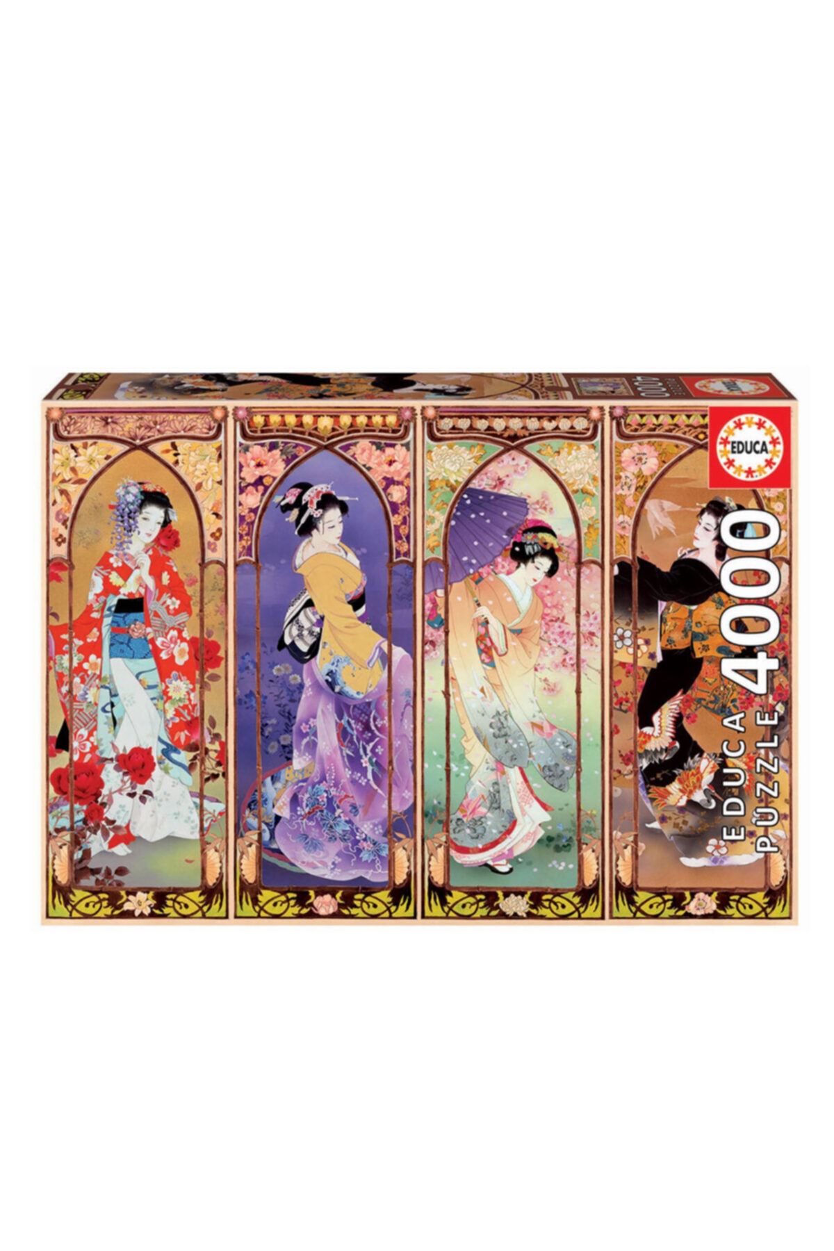 EDUCA Puzzle 4000 Parça Japon Geyşa Kolaj 19055
