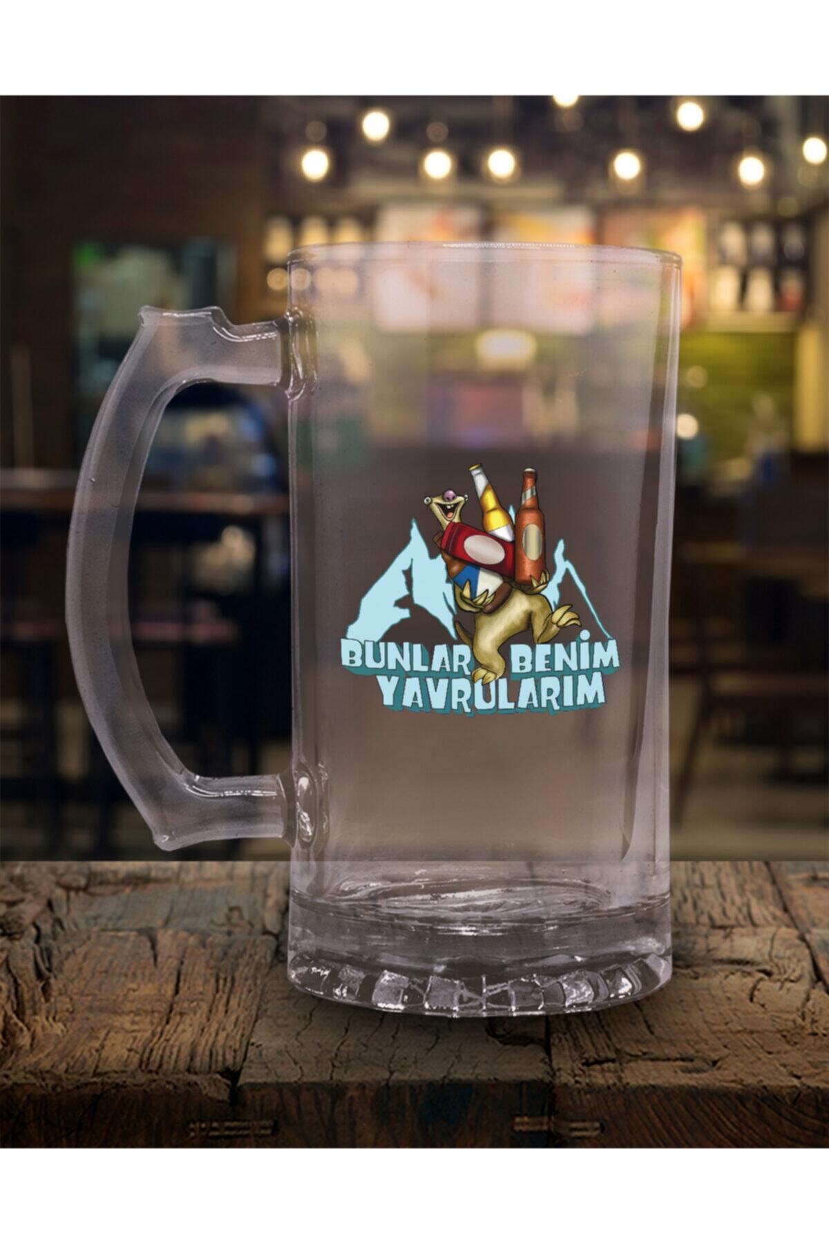 Trakya Bazaar Bunlar Benim Yavrularım (bira Bardağı)