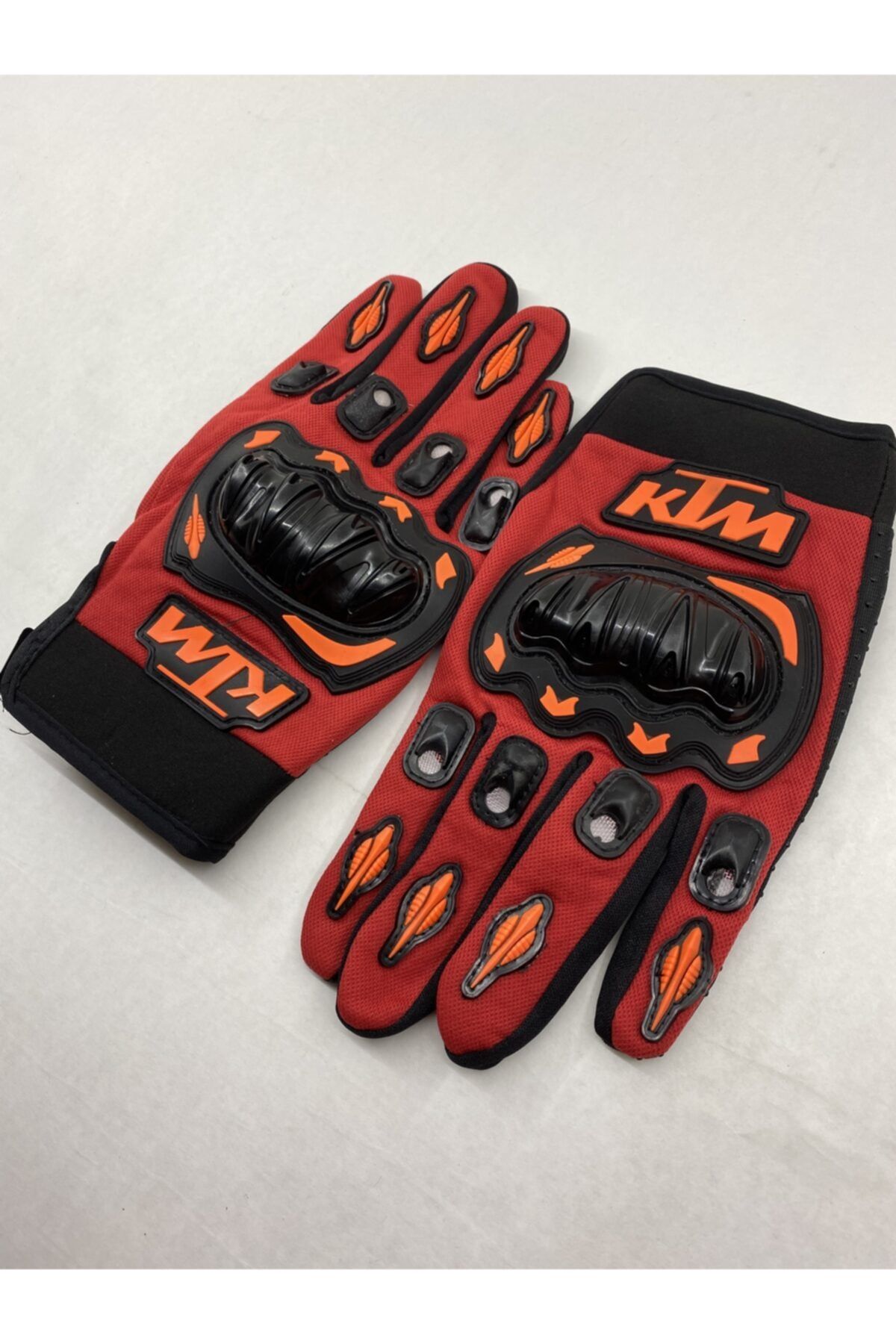 KTM Korumalı Eldiven Kırmızı