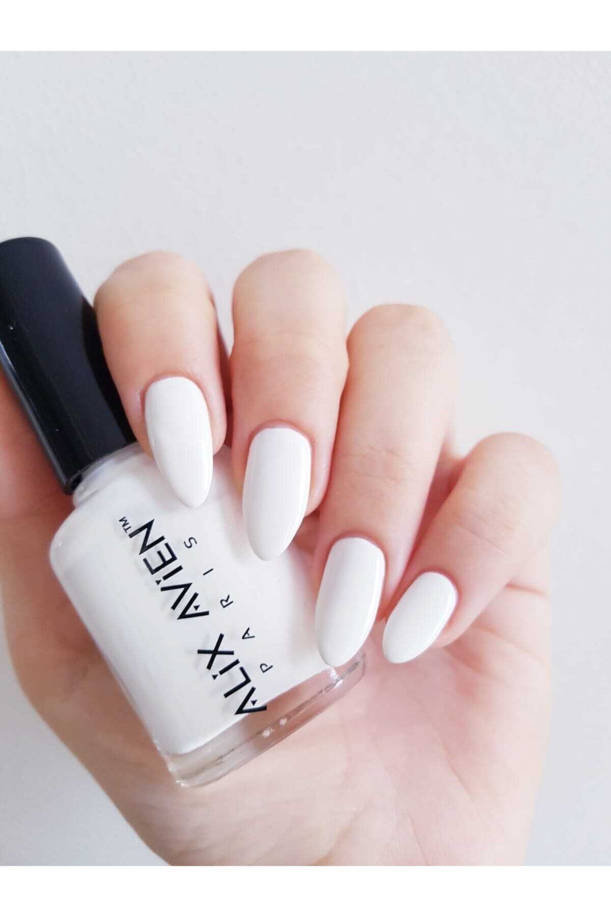 Alix Avien Beyaz Oje Nail Lacquer 02