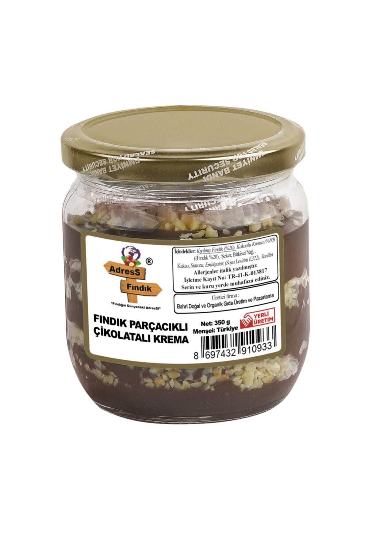 AdressFındık Fındık Parçacıklı Çikolatalı Krema