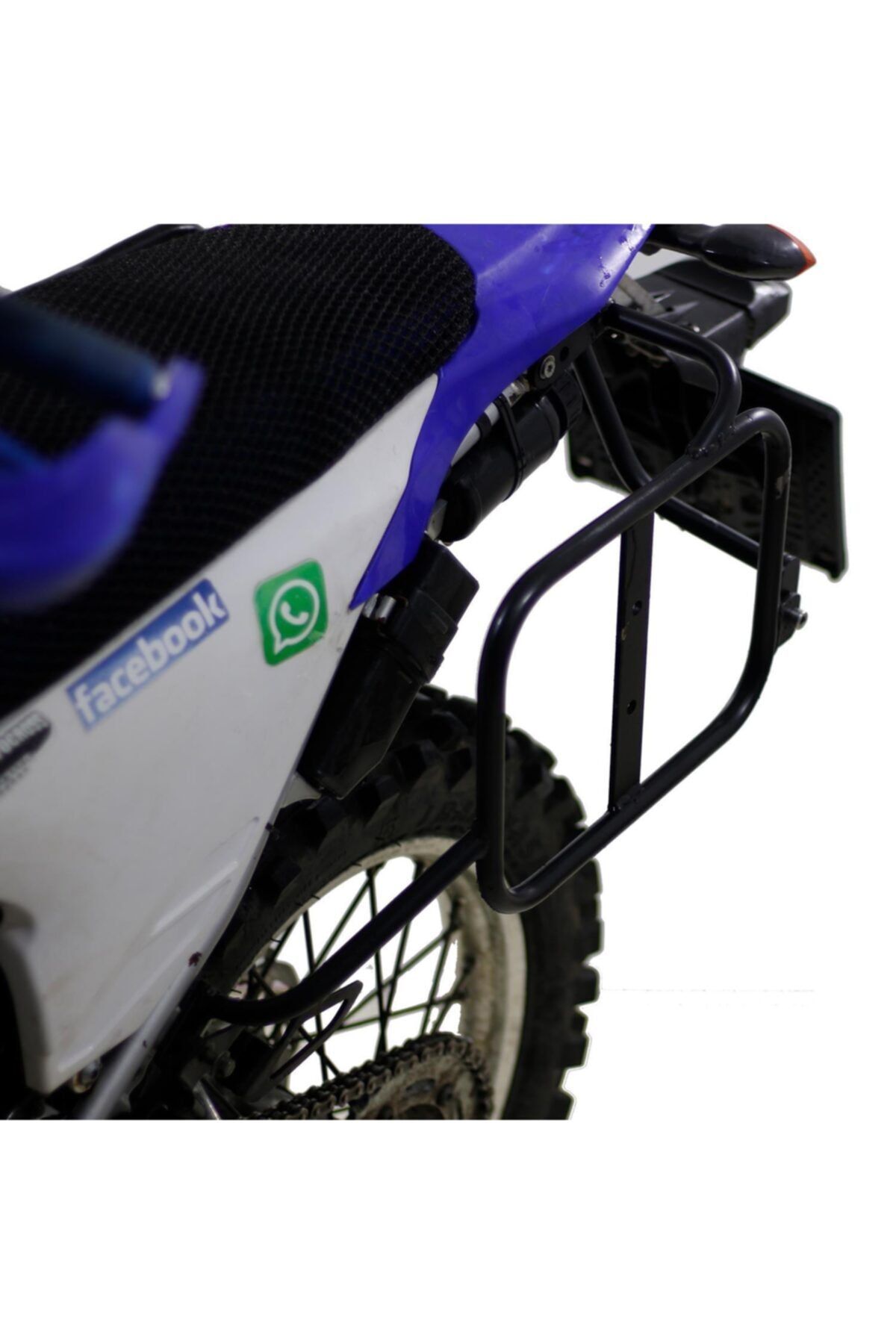GP KOMPOZİT Yamaha Wr 250 R 2011-2016 Uyumlu Yan Çanta Demiri Siyah