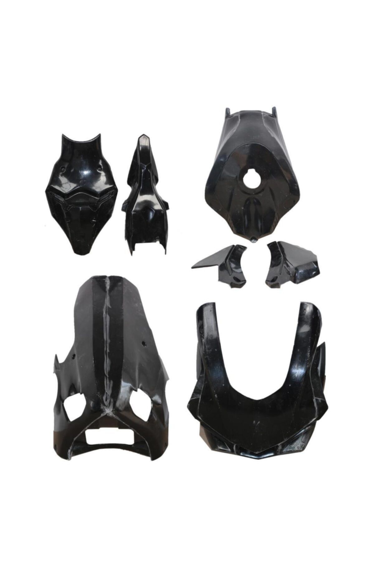 GP KOMPOZİT Yamaha R1 Universal Uyumlu Yarış Grenajı Siyah