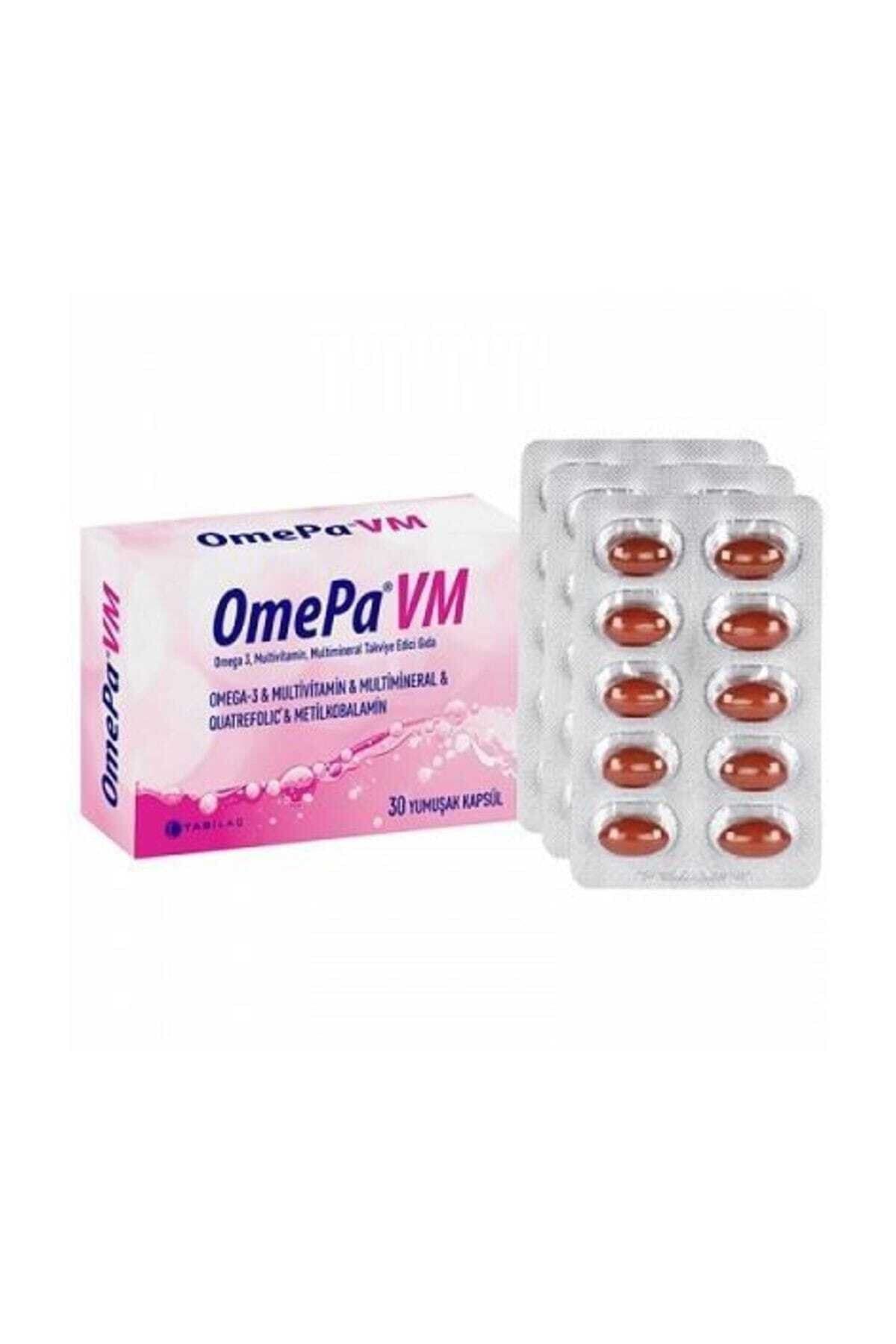 Omepa Vm Takviye Edici Gıda 30 Yumuşak Kapsül