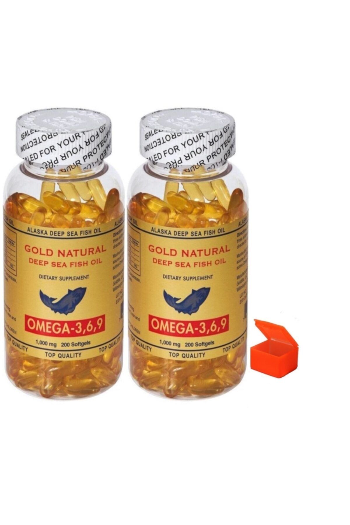 Gold Natural Omega 3-6-9 400 Softgel + Hap Kutusu