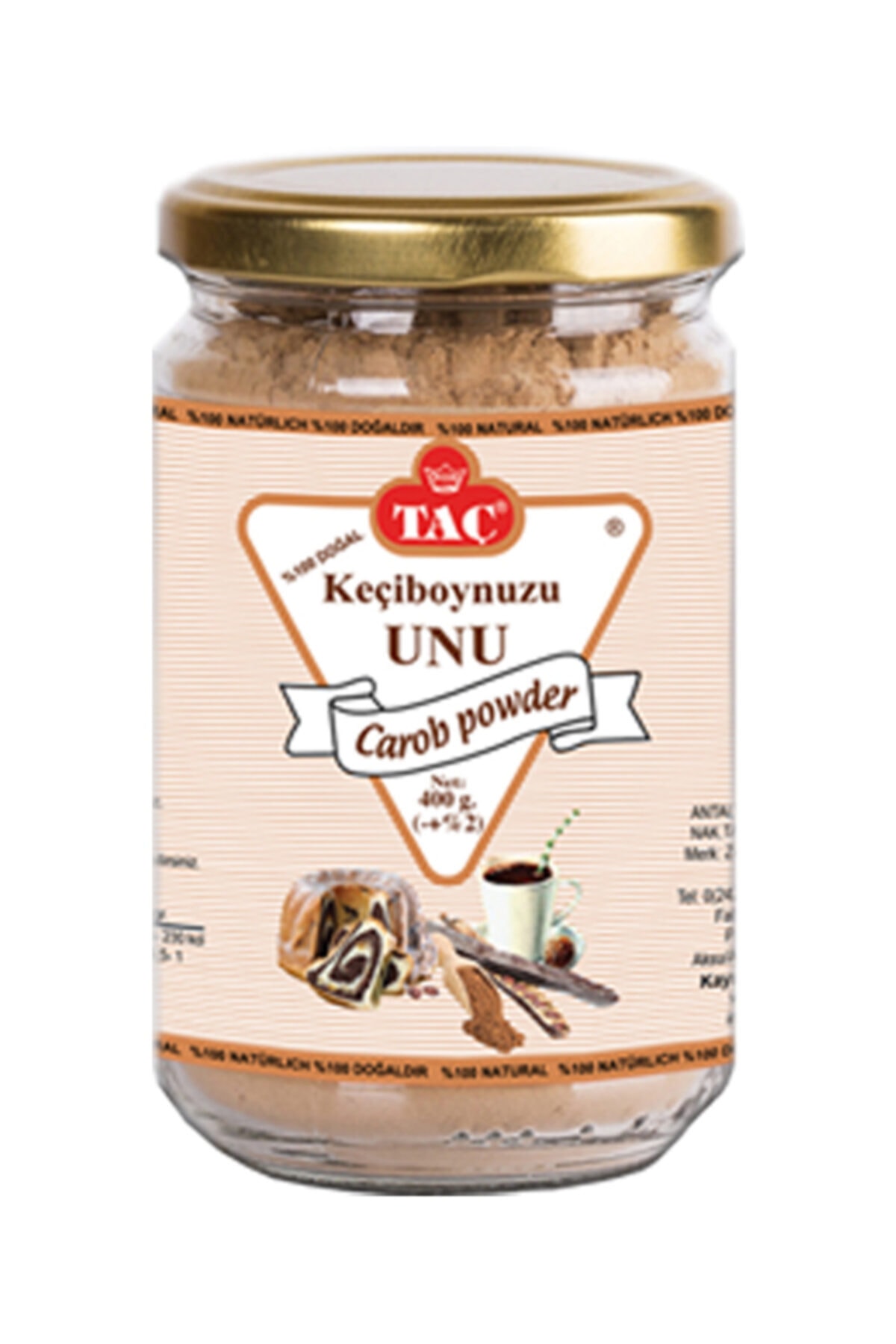 Taç Keçiboynuzu Unu 400g