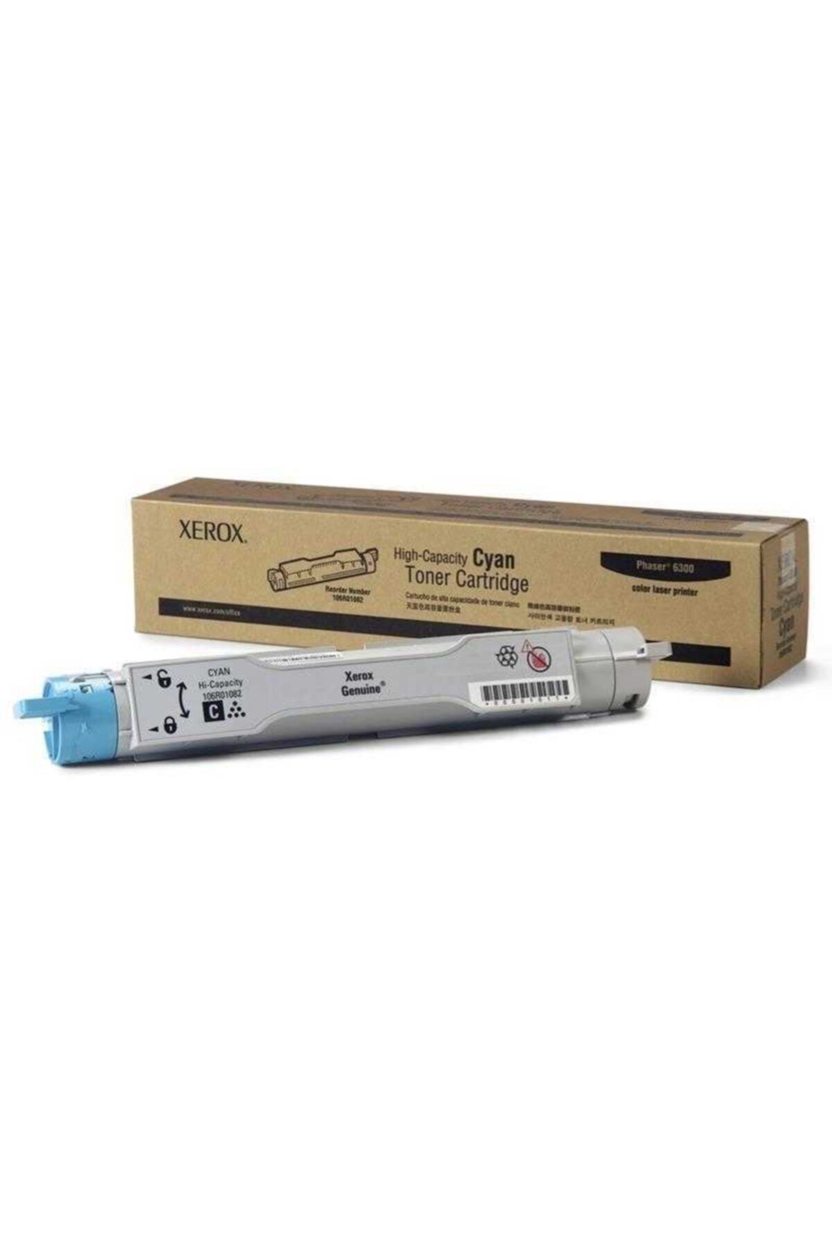 Xerox Phaser 6300-106r01082 Mavi Orjinal Toner Yüksek Kapasiteli