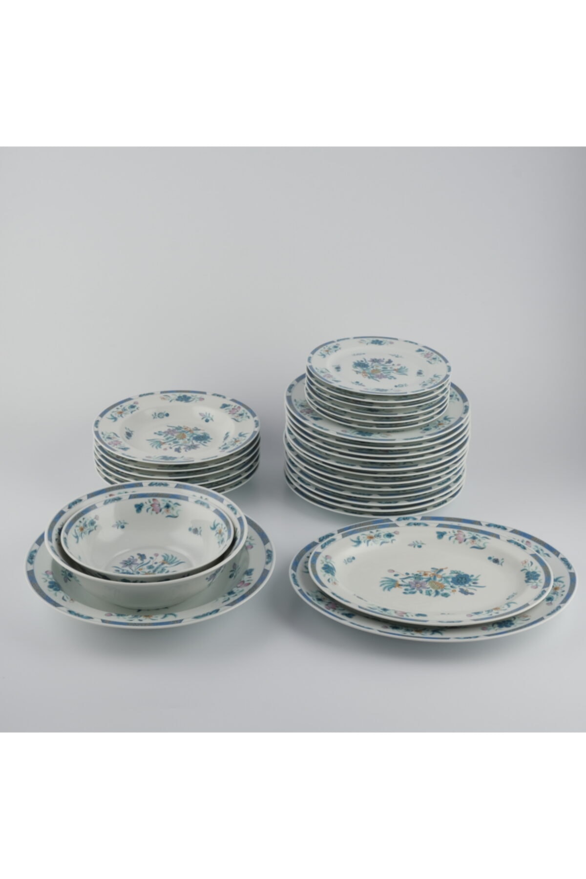 Fransız Limoges 6 Lı Bernardaud Limoges Pahang Yemek Takımı