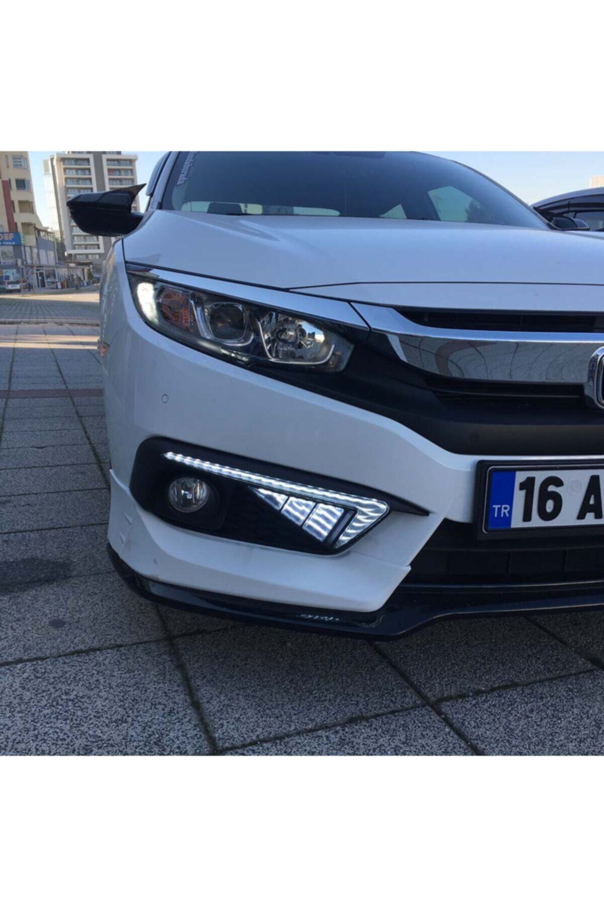 HondaTuning Honda Civic Fc5 Ön Sis Ledi (ÜST ÇİZGİ ALT ÜÇGEN)