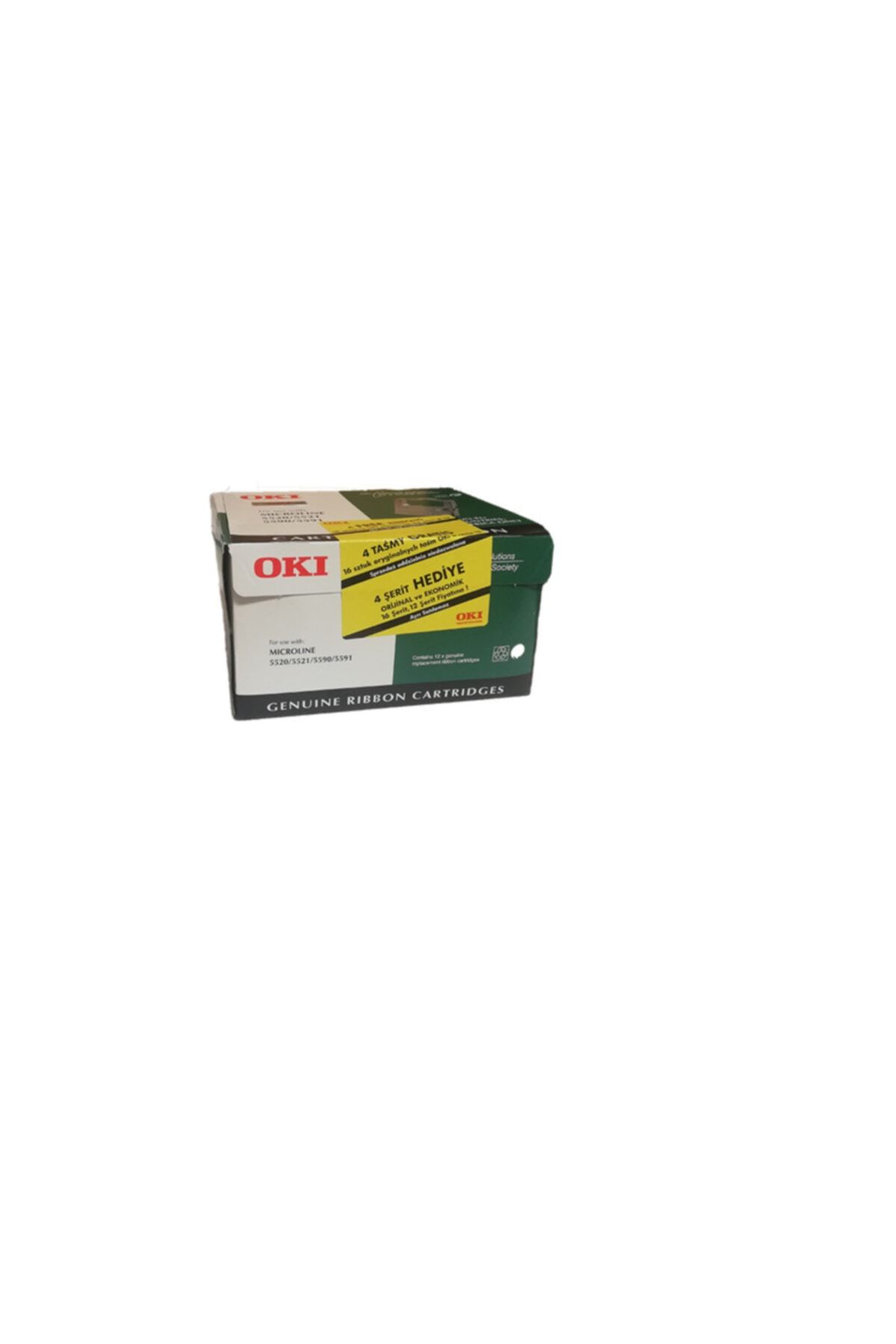 OKI 3320 (01277701) Siyah Orjinal Şerit 16lı Paket