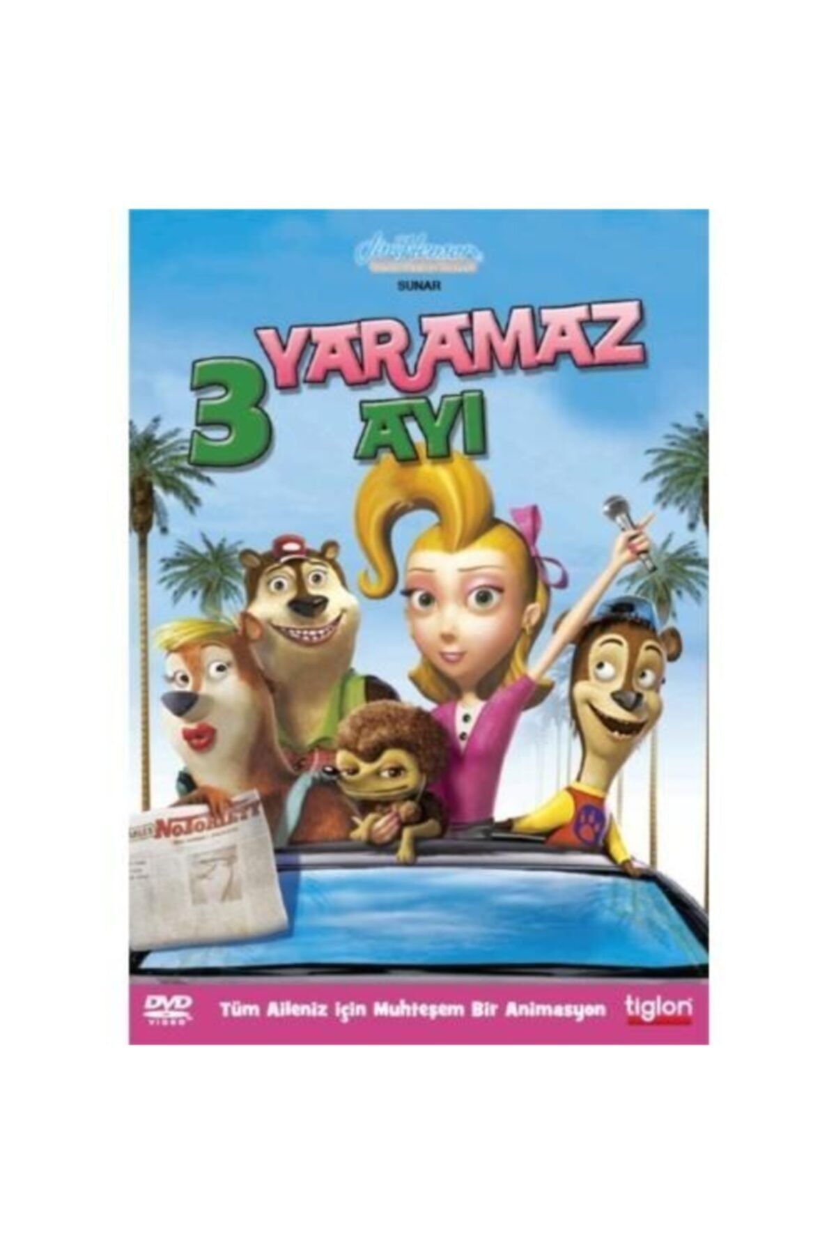 Tiglon Dvd - 3 Yaramaz Ayı (goldilocks And The Three Bears)