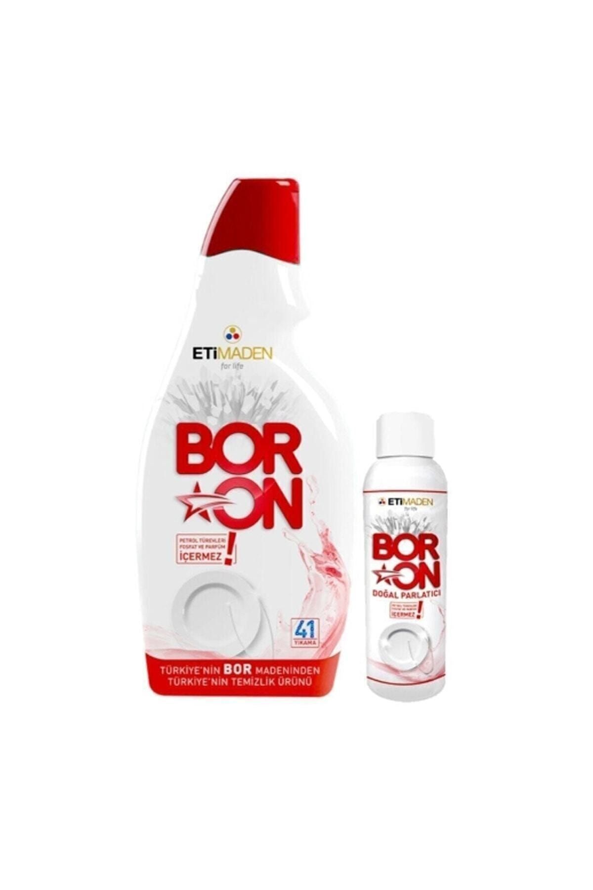 ETİ MADEN Jel Bulaşık Makinesi Temizlik Ürünü 820 Ml + Doğal Parlatıcı 110 Ml