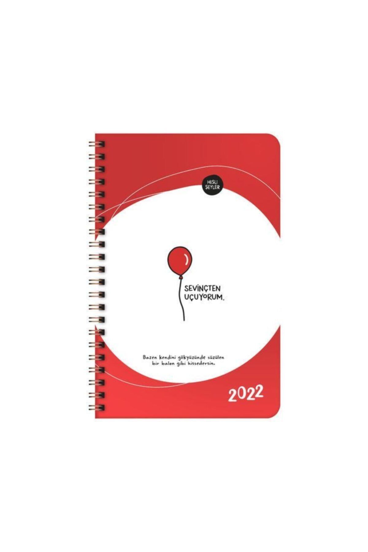 KESKİN COLOR 2022 Hisli Şeyler Haftalık Ajanda 13x19,5 Cm Sevinçten Uçuyorum