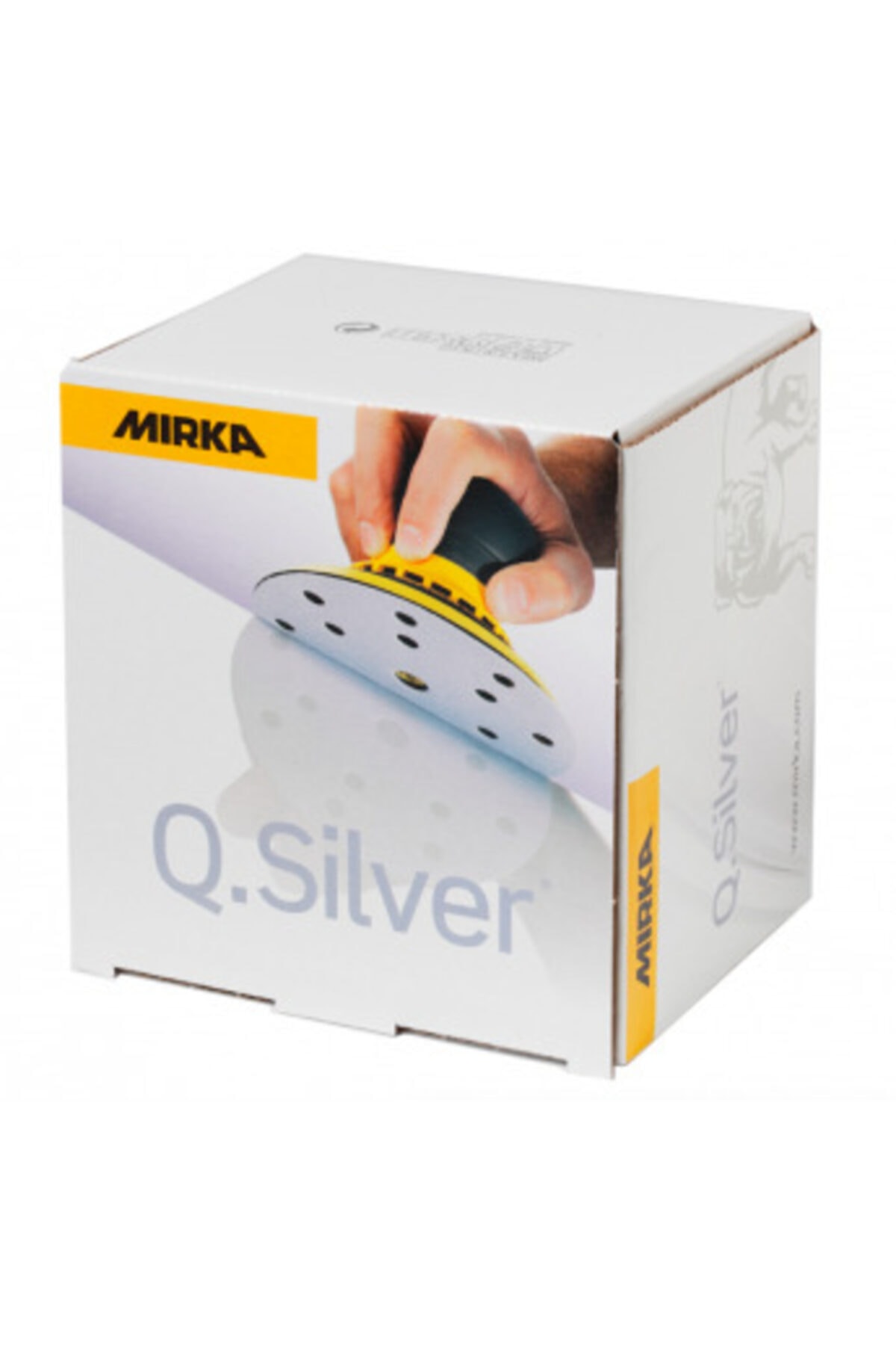 MIRKA Q Silver Ace P220 Seramik Premium Zımpara (100 Adet)