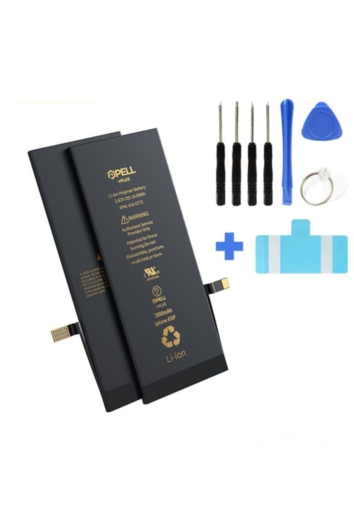 Bestshop Iphone 6s Plus Uyumlu Batarya Yüksek Amperli Güçlendirilmiş Batarya 3690mah