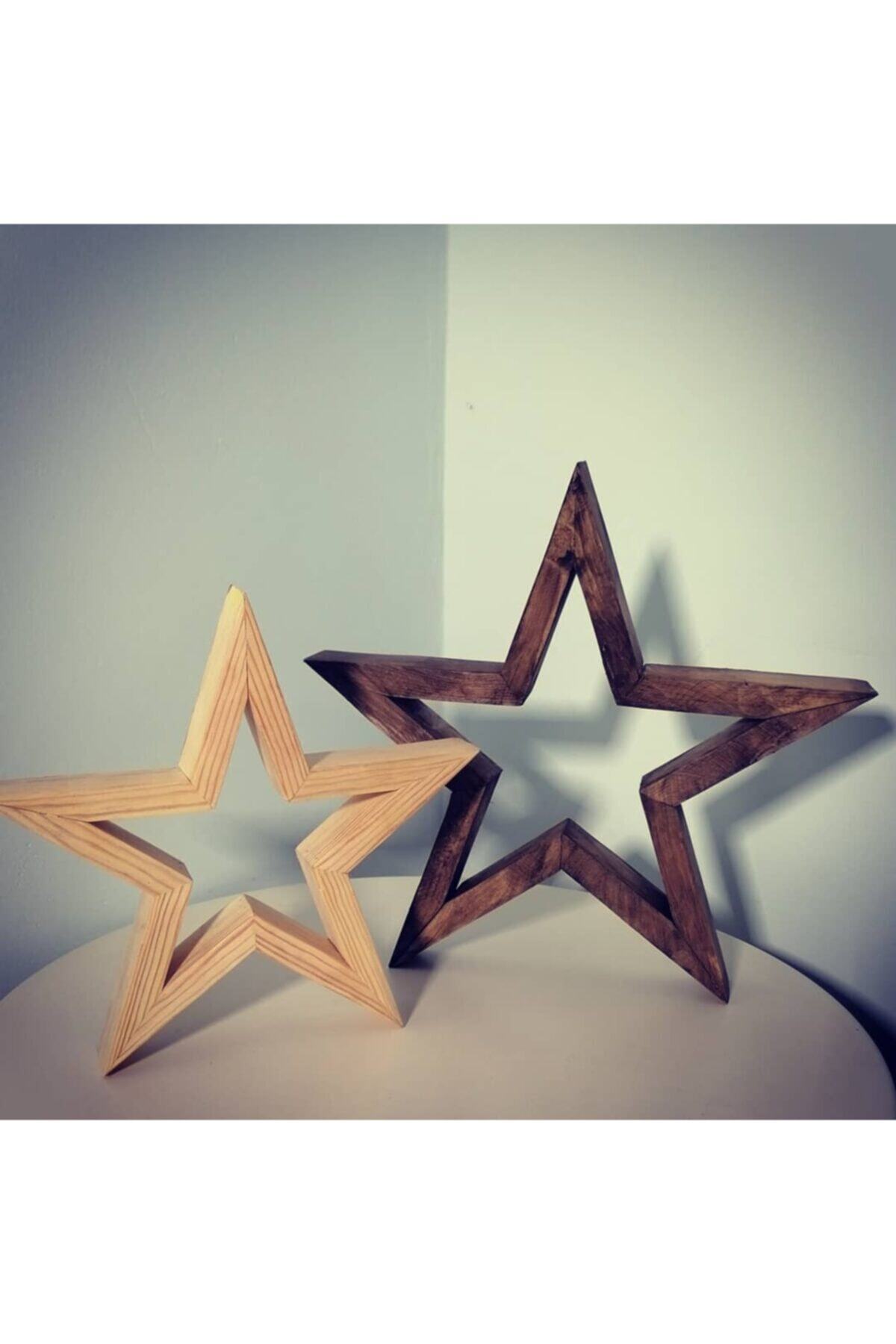 Ahşaplar Groovy Design Studio Wood Wall Art Tekli Ahşap Yıldız 25×25