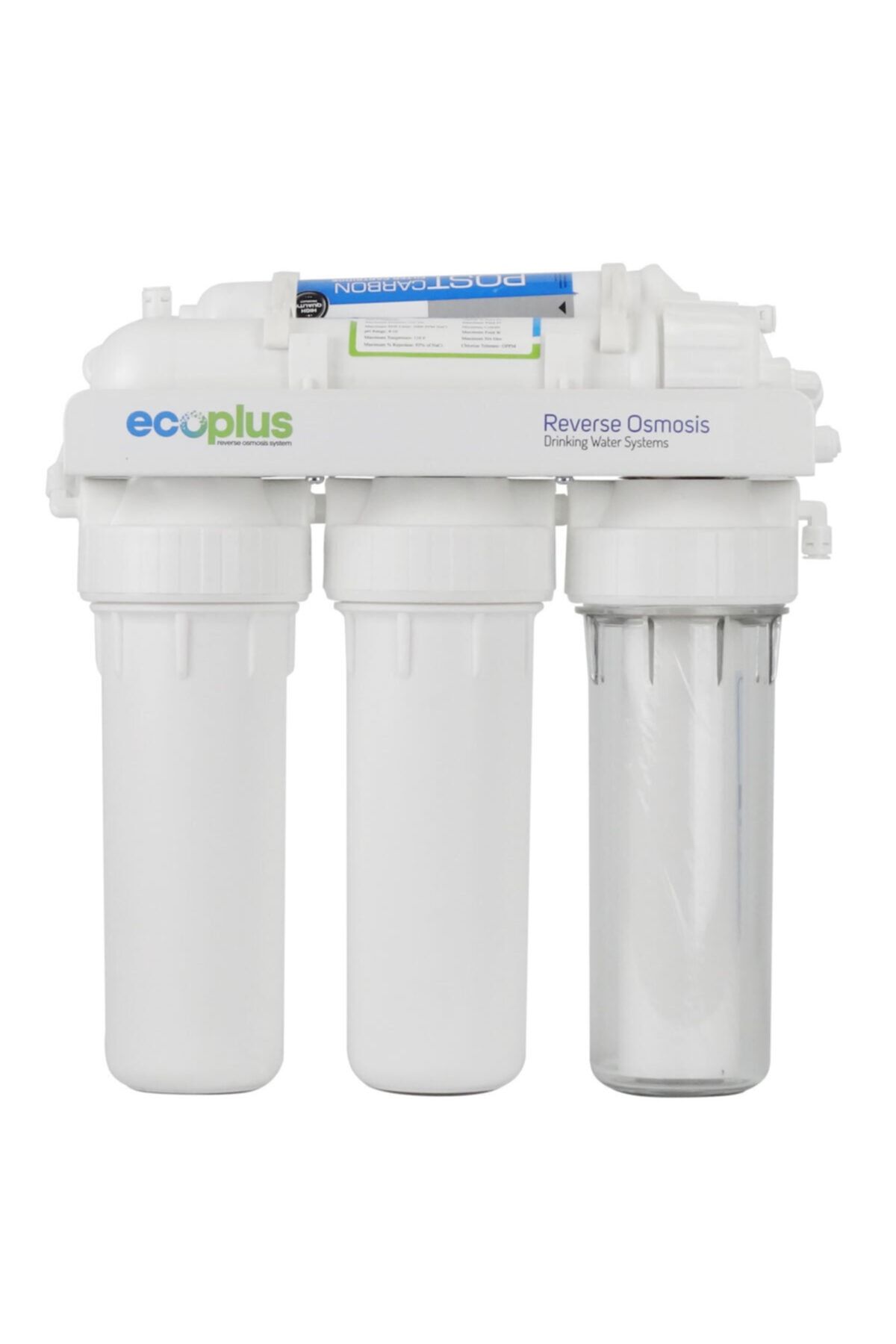ecoplus Birbardaksu 6 Aşamalı Pompalı Açık Kasa Su Arıtma Cihazı