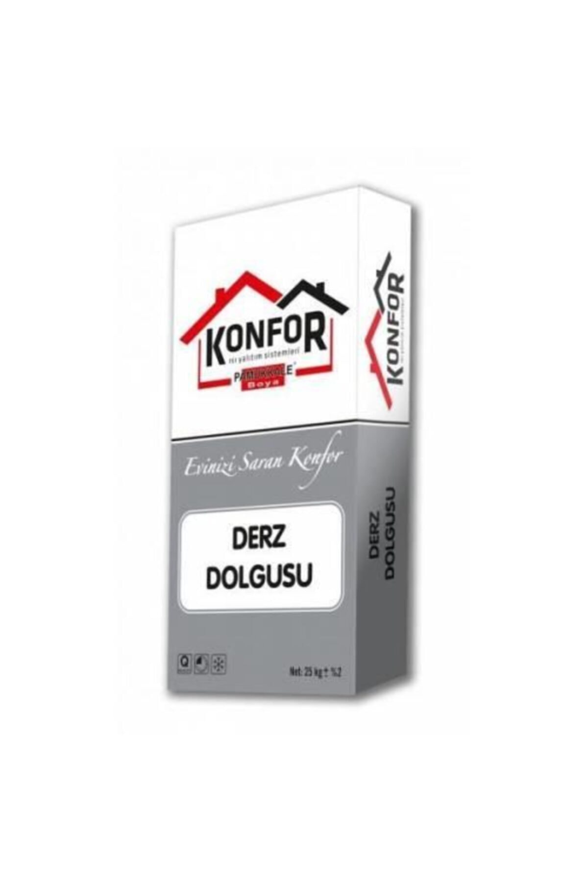 PAMUKKALE BOYA Pamukkale Konfor Derz Dolgu Silikonlu Beyaz 20 Kg