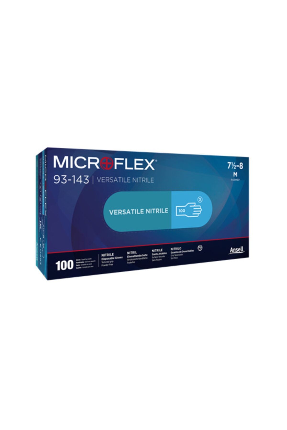 İzdelta Araştırma Teknolojileri Ansell Mıcroflex® 93-143 Tek Kullanımlık Nitril Eldiven (xl)