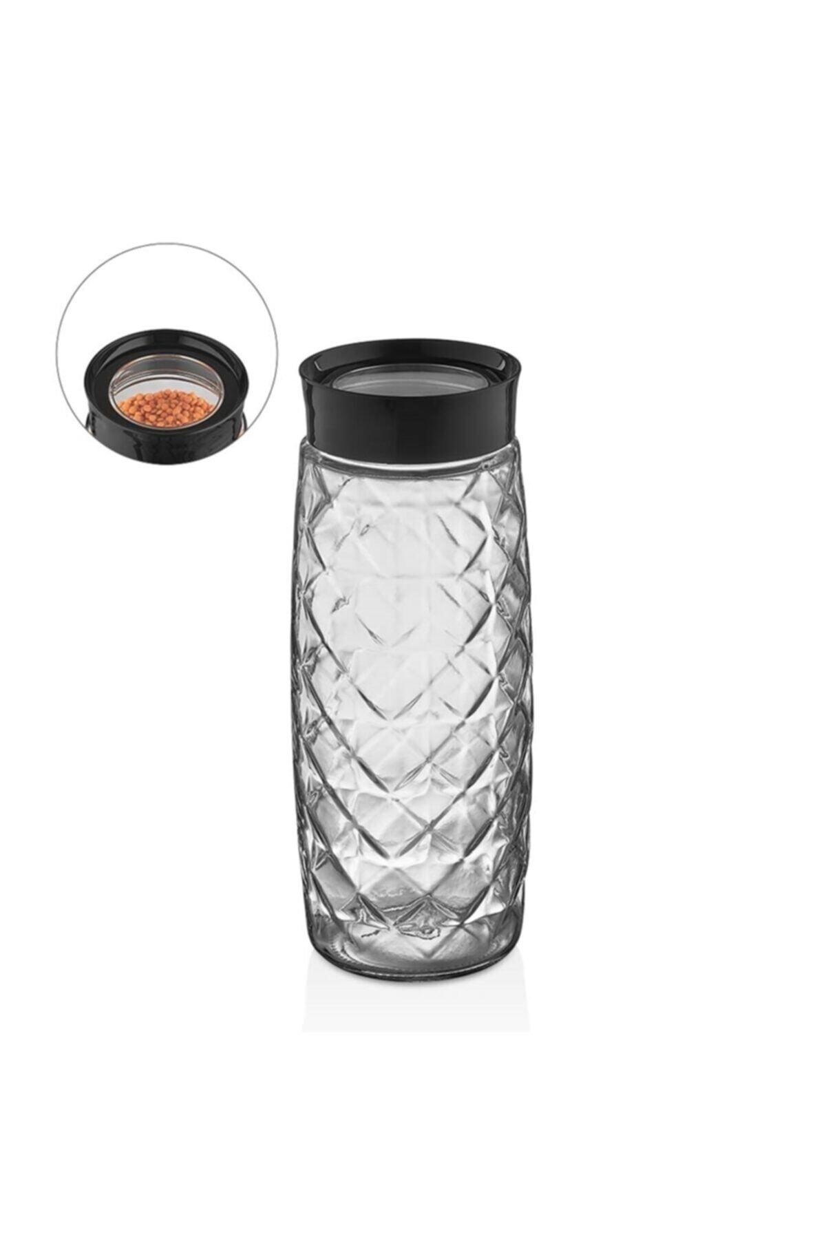 CEPHOME 1600ml 6 Adet Mega Boy Cam Kavanoz Seti-mega Boy Erzak Kabı