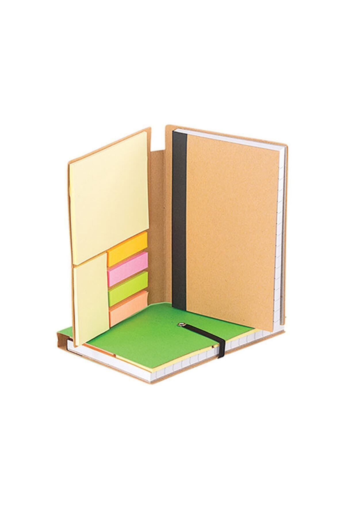 MMA DİJİTAL MAĞAZACILIK Geri Dönüşümlü Lastikli Bloknot,çizgili Defter