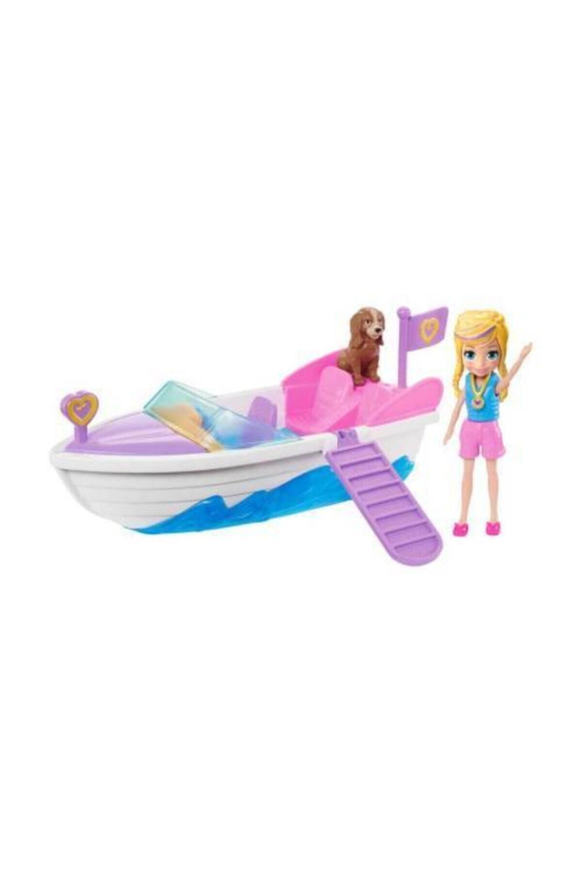 Polly Pocket Ve Araçları Korsan Macerası Hız Teknesi Seti Gdm09