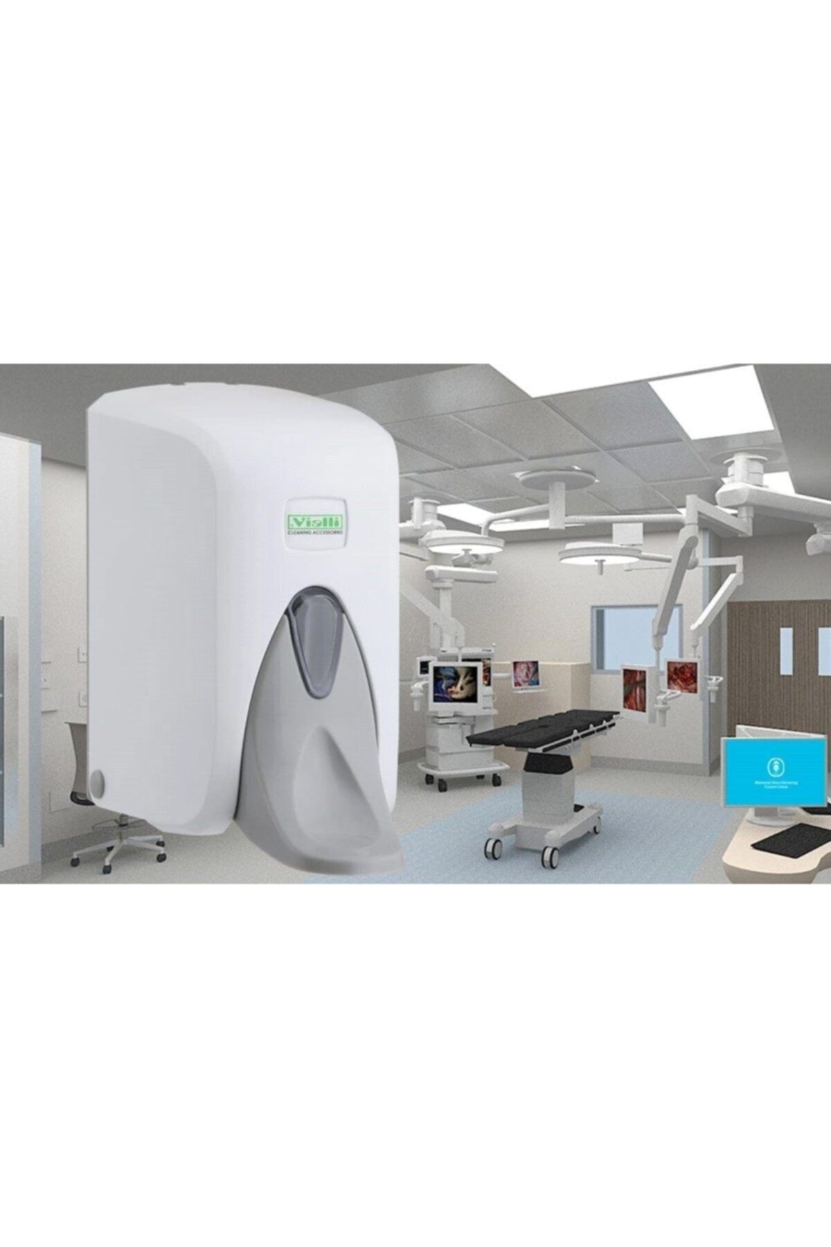 Şeker Portakalım -vialli S5m Medical Sıvı Sabun Dispenseri Aparatı 500 ml Beyaz
